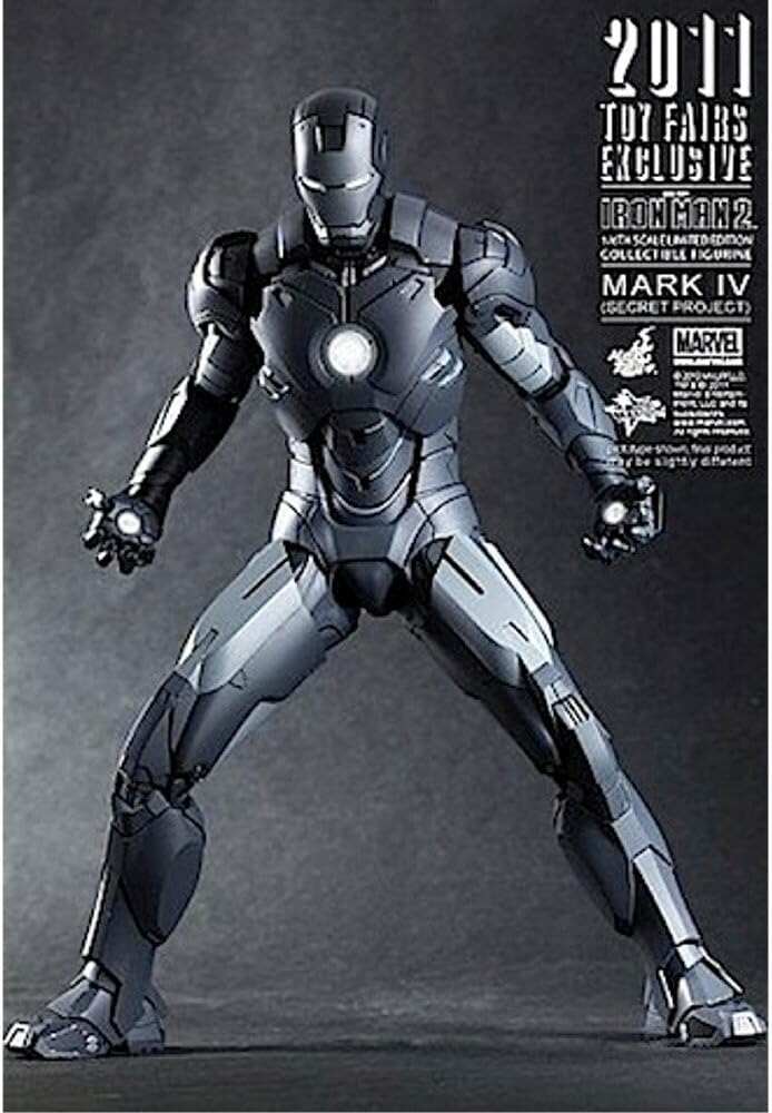 Hot Toys Sideshow SDCC Marvel Iron Man Mark IV Secret Project Figure