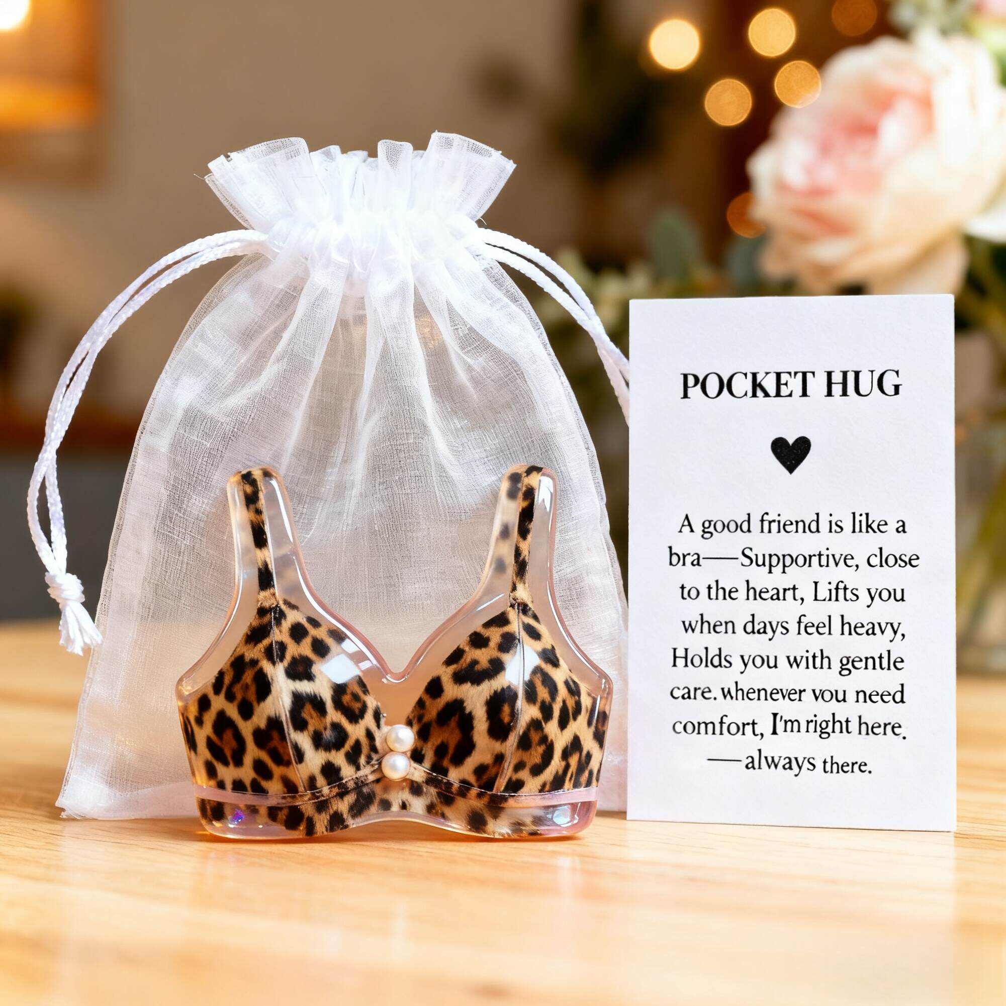 Pocket Hug for Sisters – A Good Friends Are Like a Bra