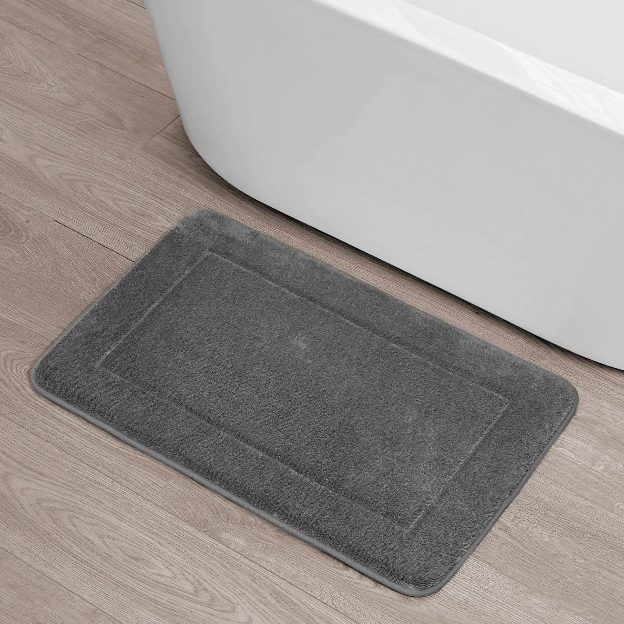 Oliver Brown Terry Memory Foam Bath Mat
