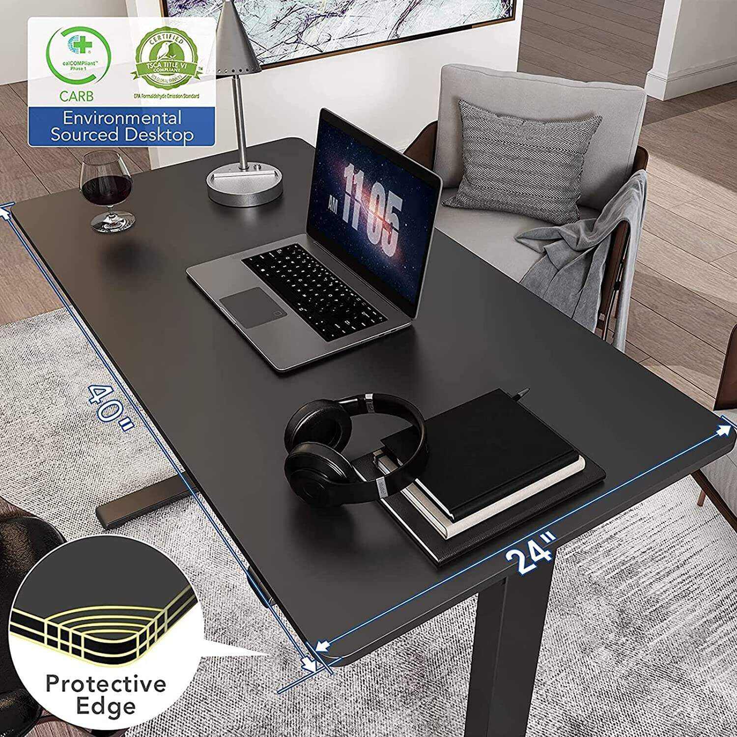 2024 New Electric Lift Computer Desk