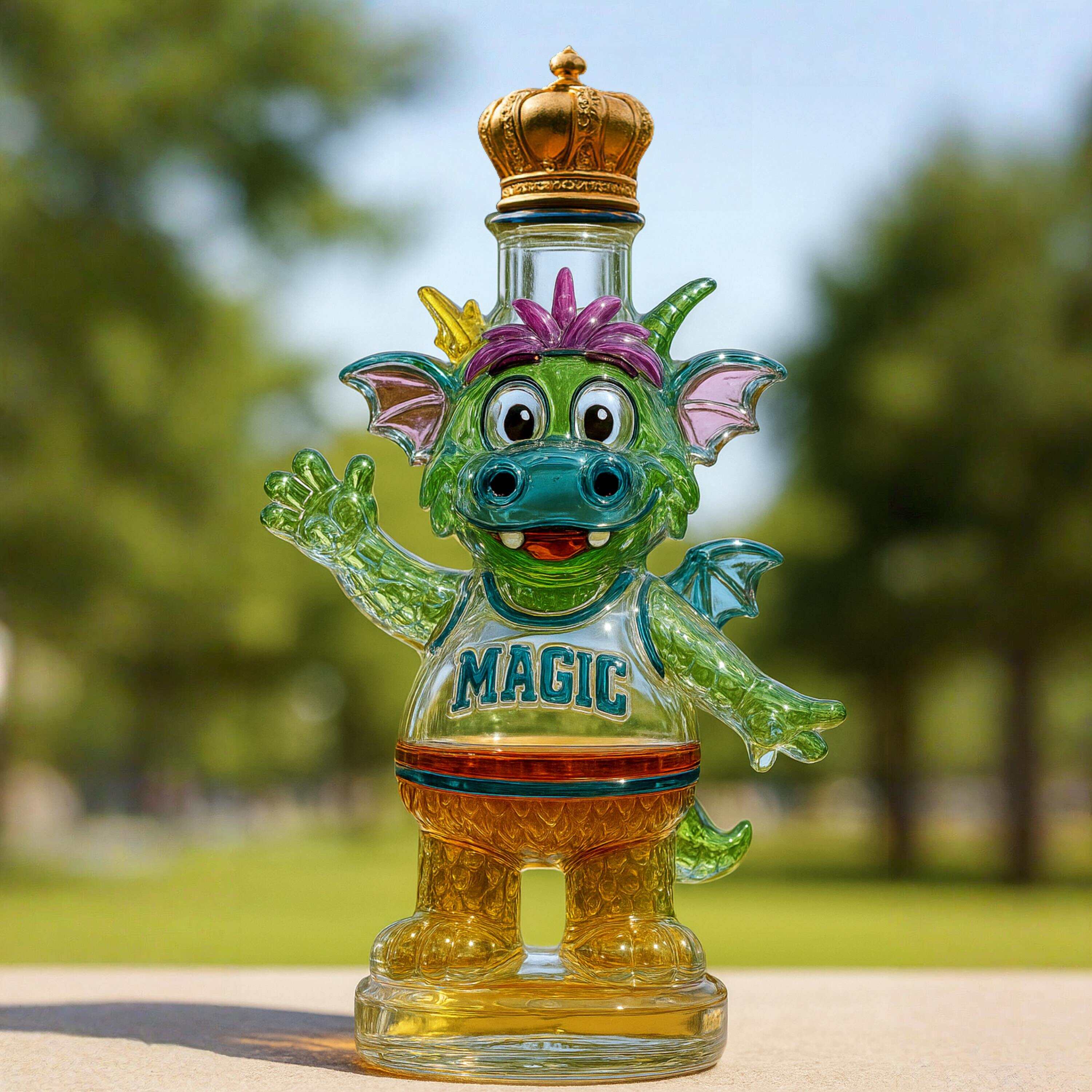 Stuff the Magic Dragon Whiskey Bottle 2025