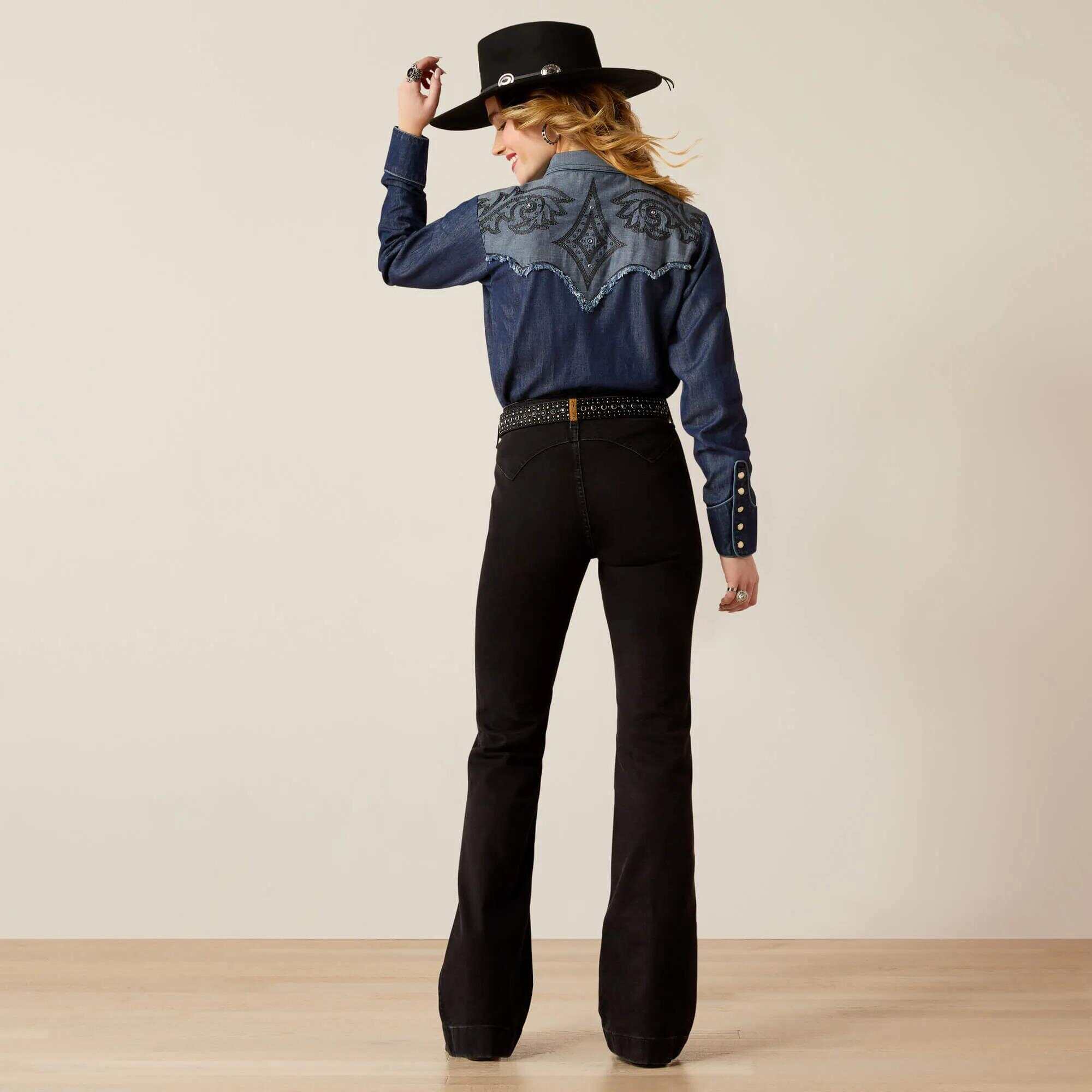 High Rise Dixie Slim Trouser Jeans