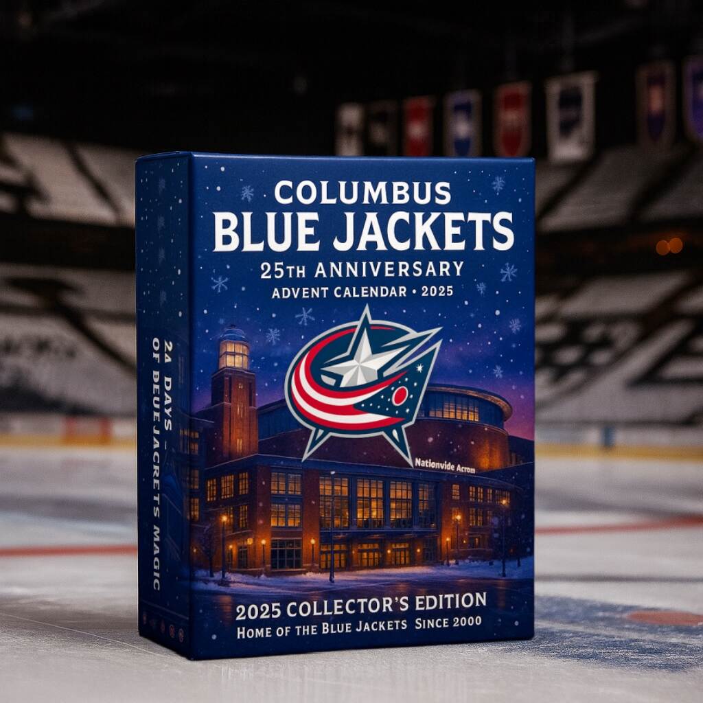 Columbus Blue Jackets 25th Anniversary 2025 Advent Calendar