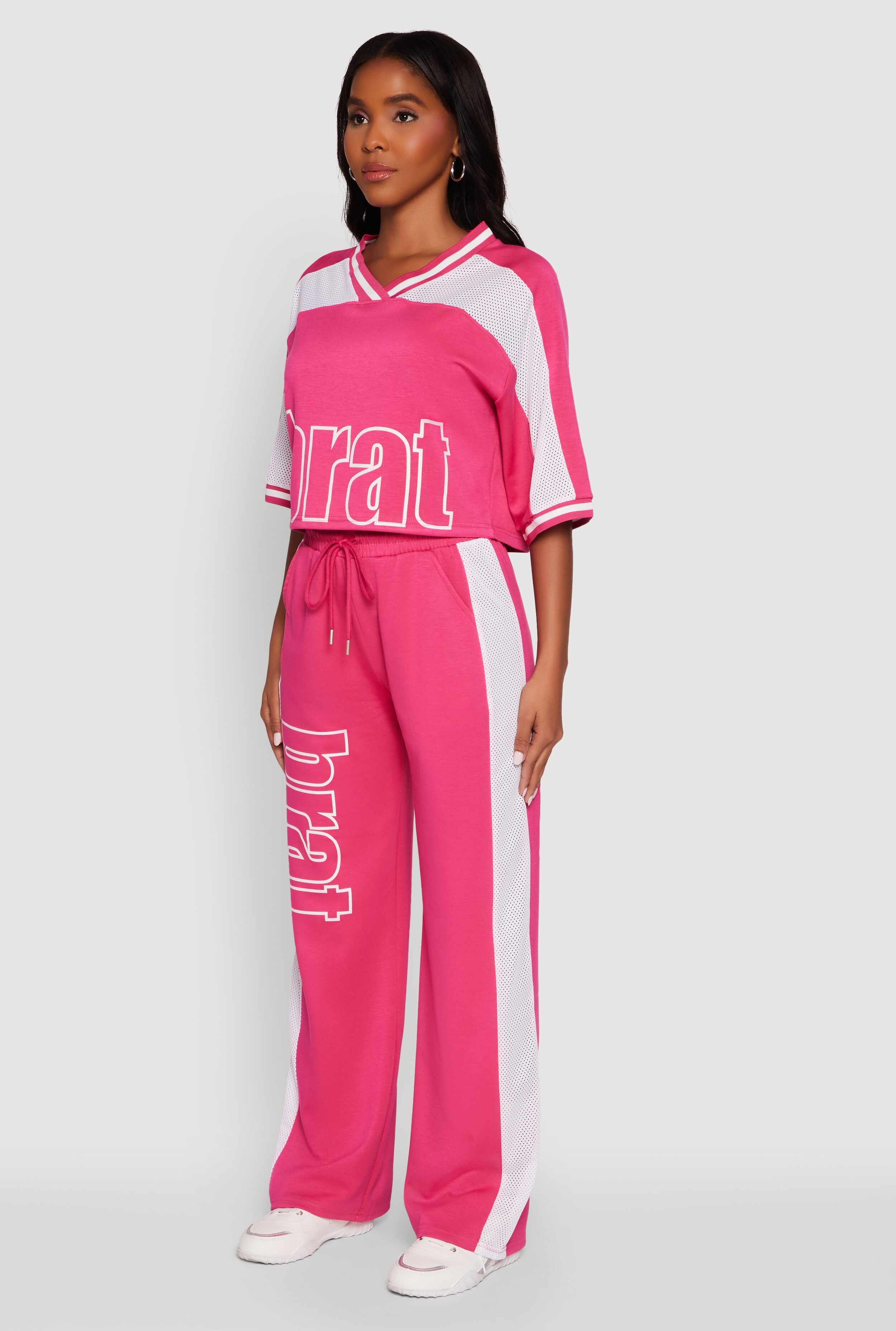 Brat Graphic Jersey Top
