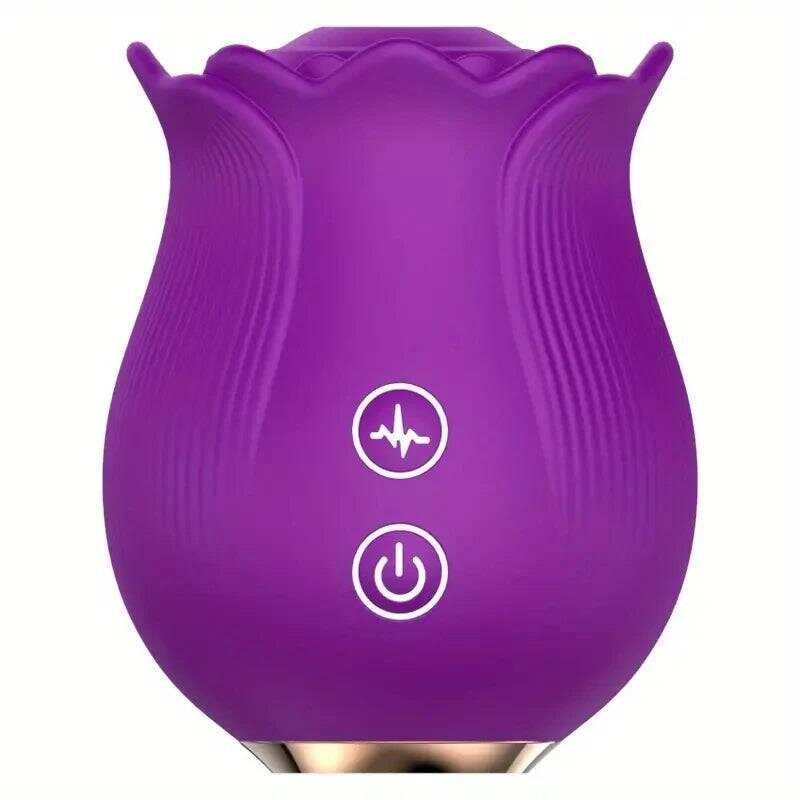 Rose Vibrator – G-Spot Vibrator with 12 Sucking Modes