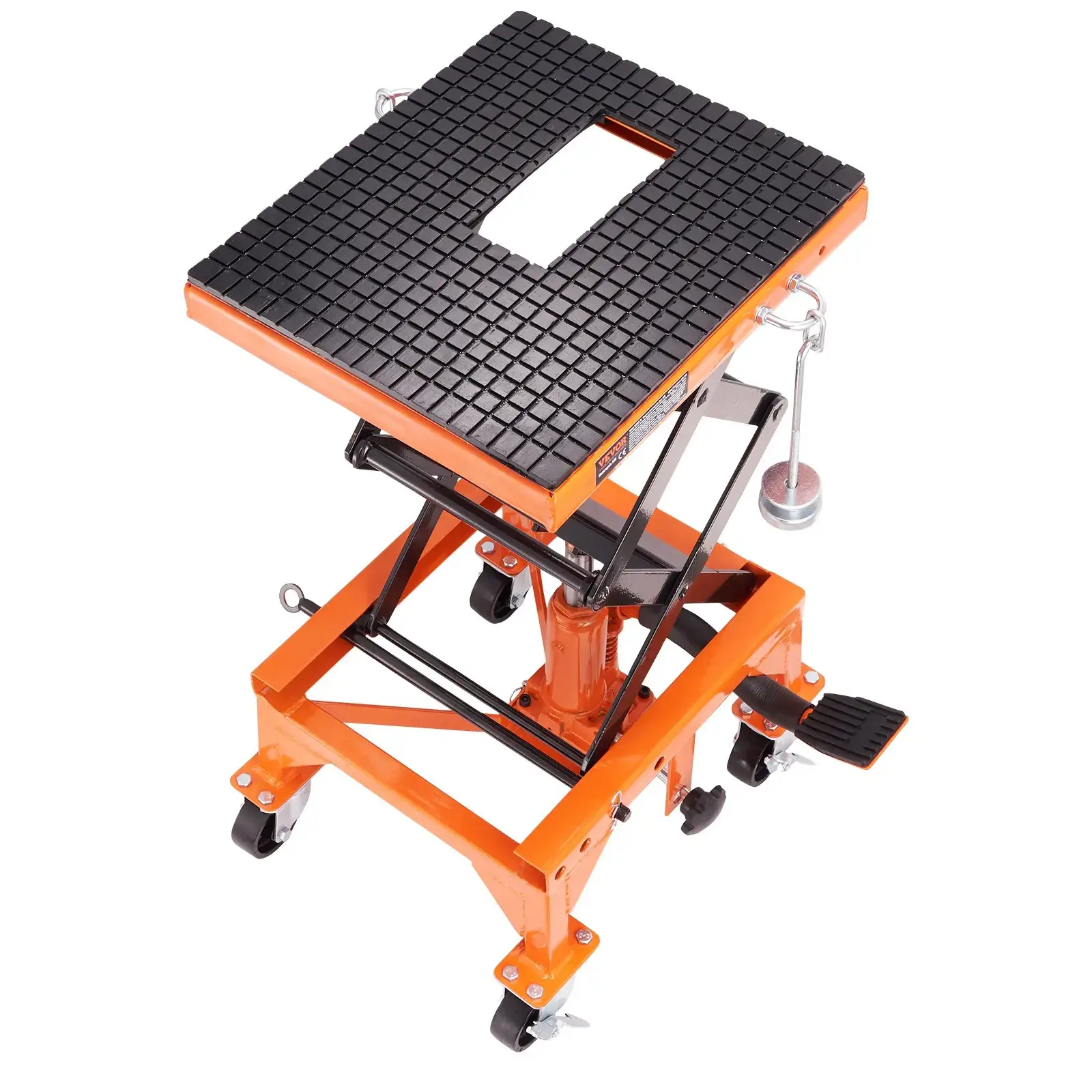 Hydraulic Motorcycle Lift Table - 350 LBS Capacity