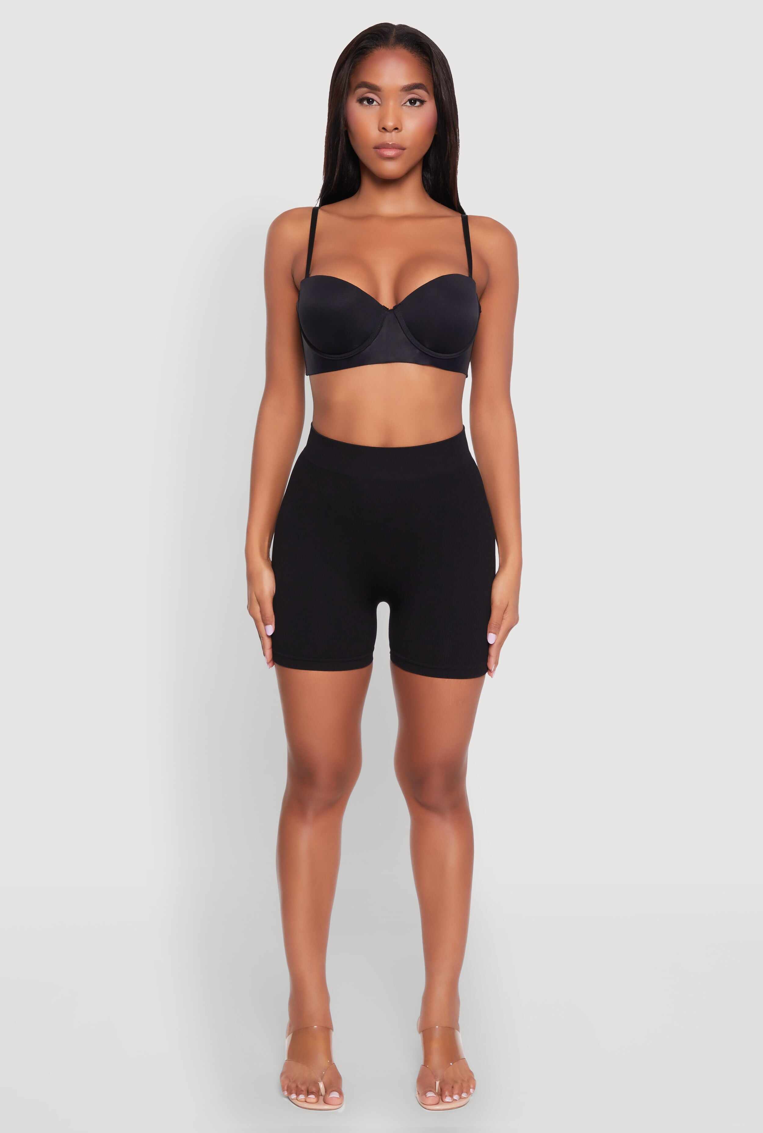 Laser Cut Padded Balconette Bra | Converts to Strapless