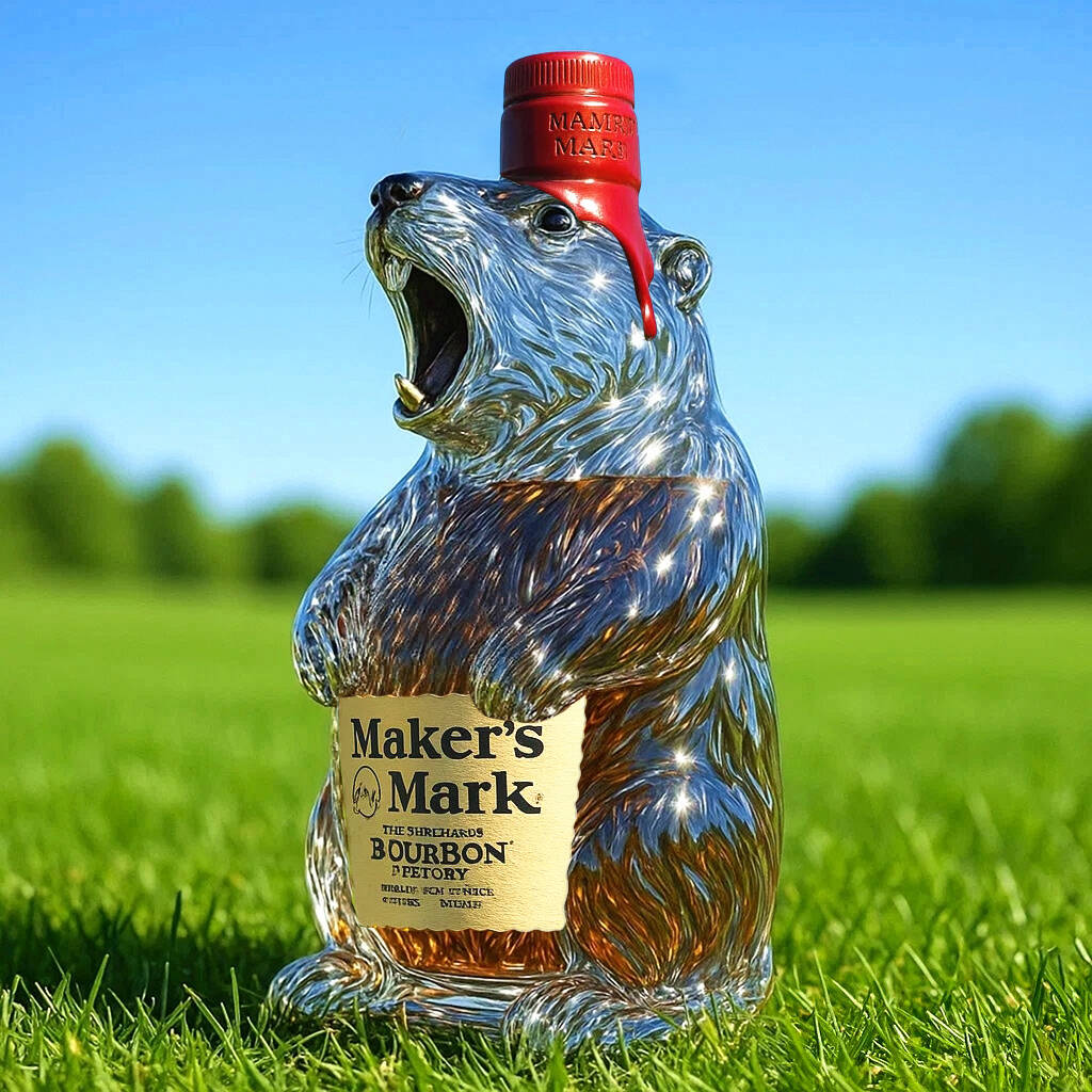 Screaming Marmot Whisky Bottle