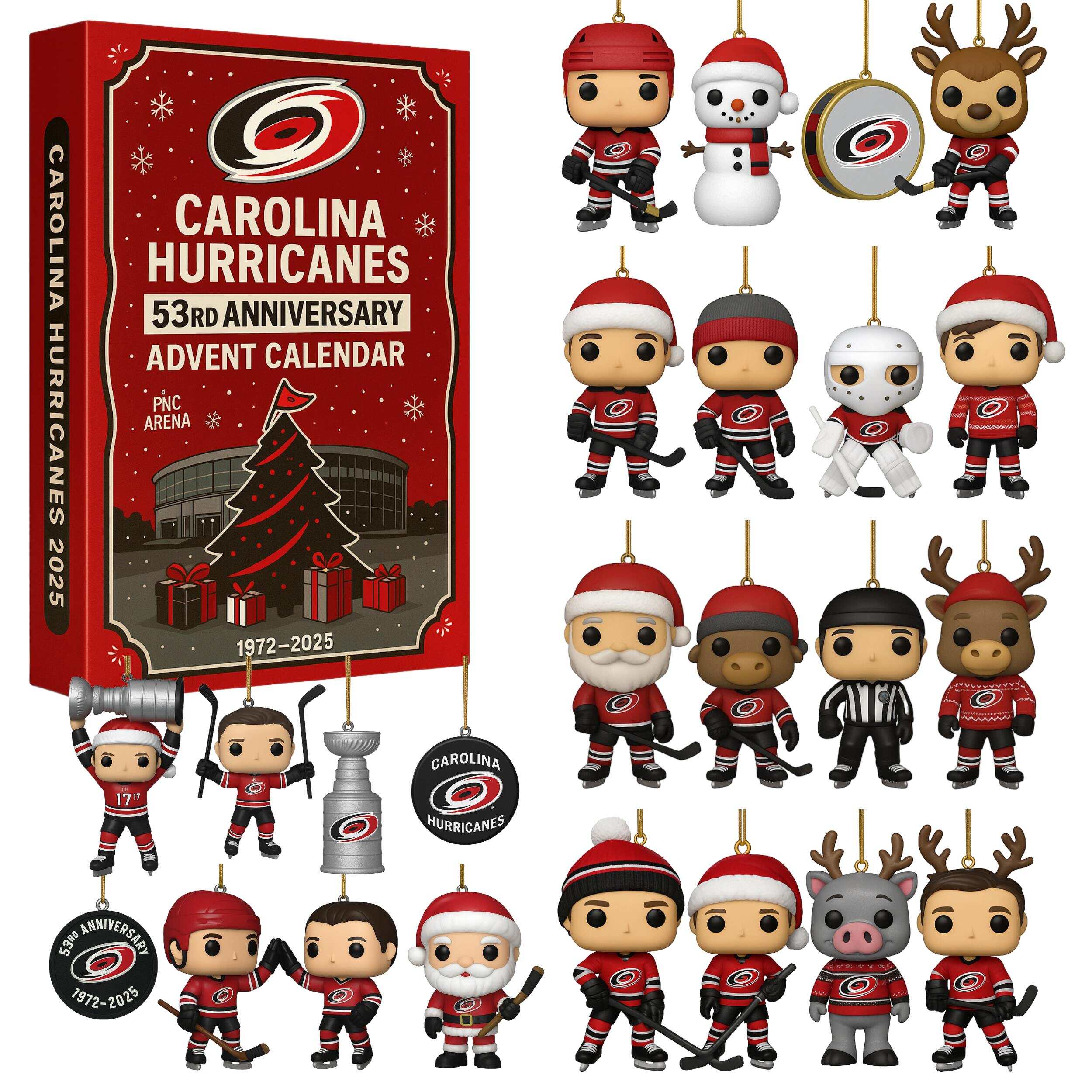 Carolina Hurricanes 53rd Anniversary Advent Calendar 2025