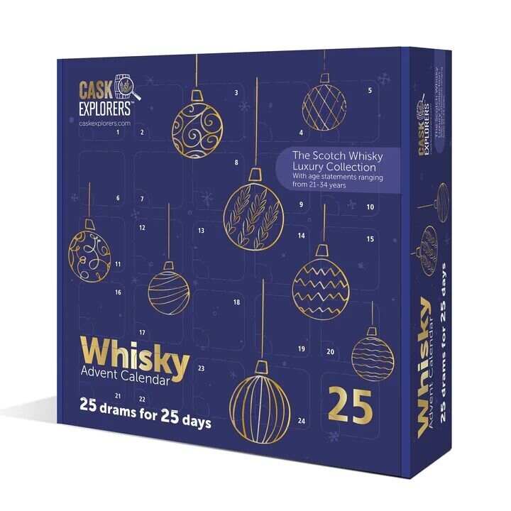 Scotch Whisky Advent Calendar the Luxury 25 Day Collection - Aanythingby Clearance