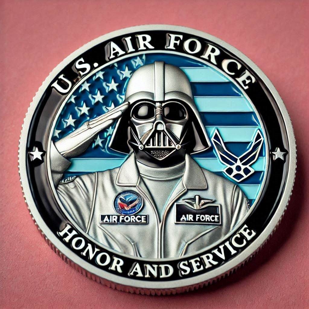 Veteran Tribute coin - Dark Warrior Edition