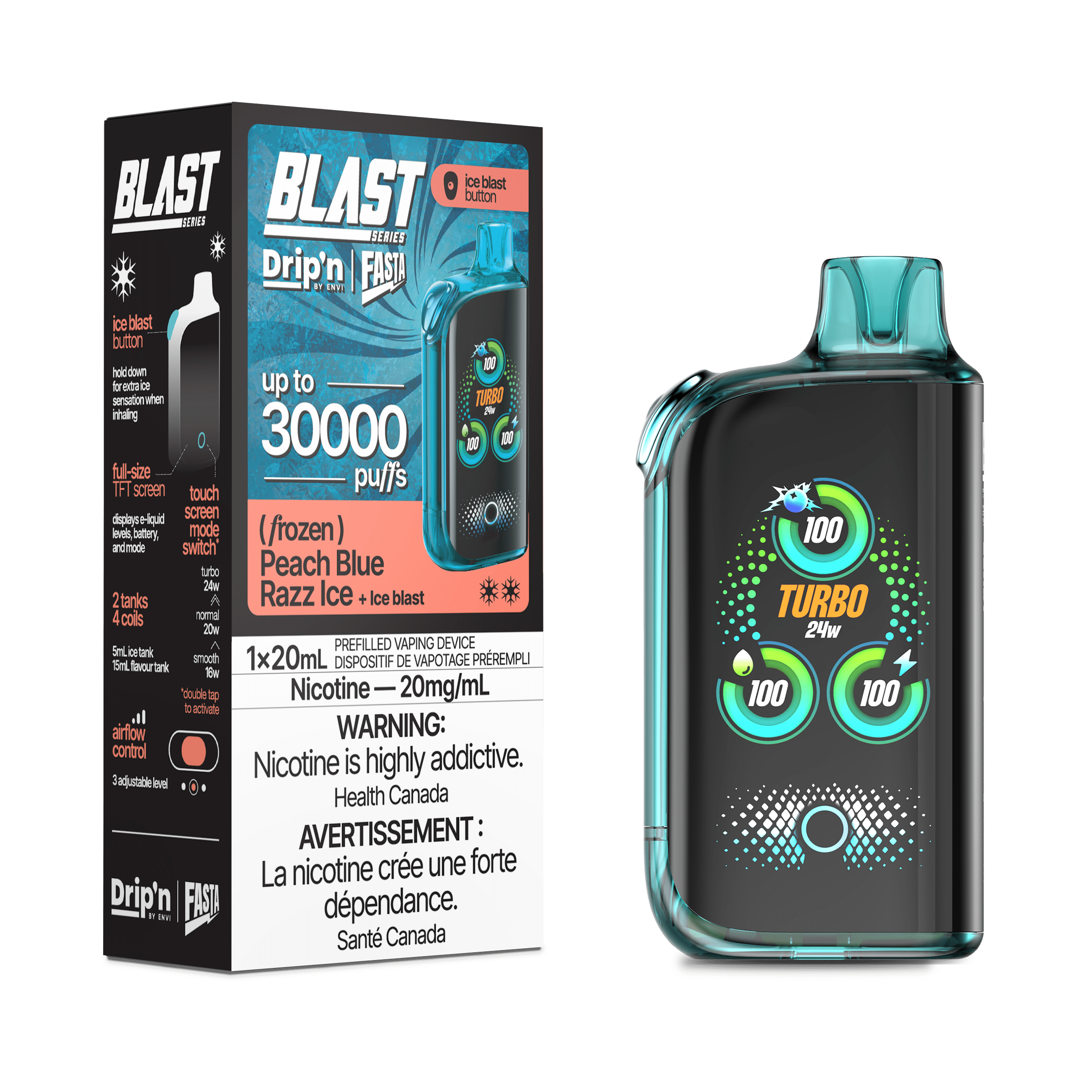 WAKA Drip'n × Fasta Blast 30K