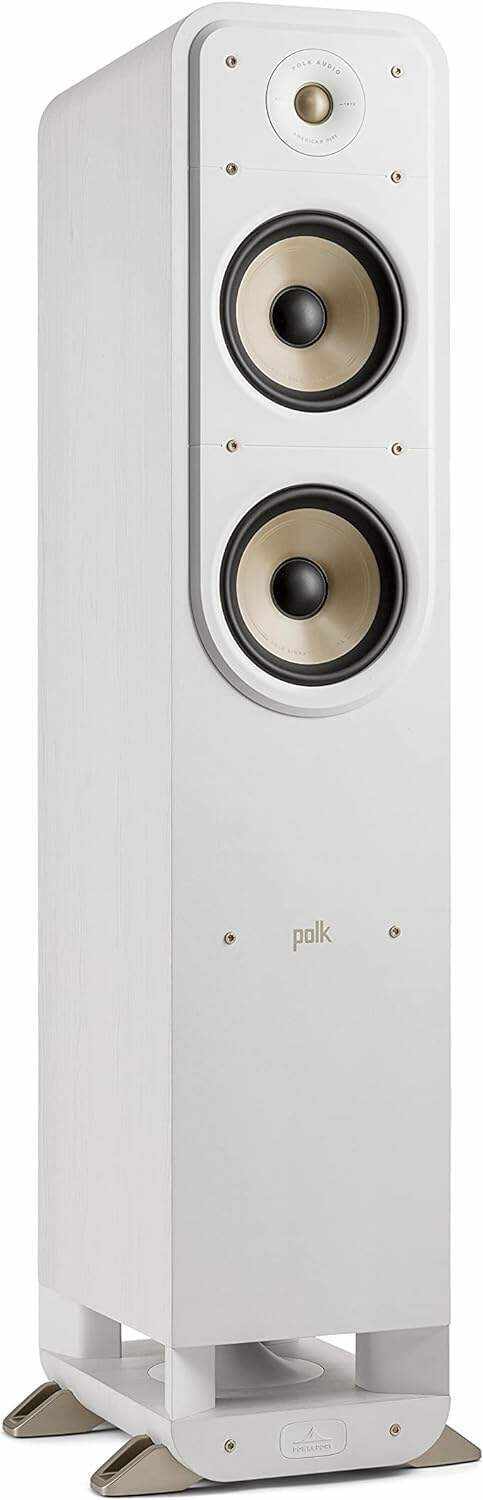 Polk Audio Signature Elite ES20 Bookshelf Speaker - Hi-Res Audio Certified,Dolby Atmos & DTS:X Compatible, 1