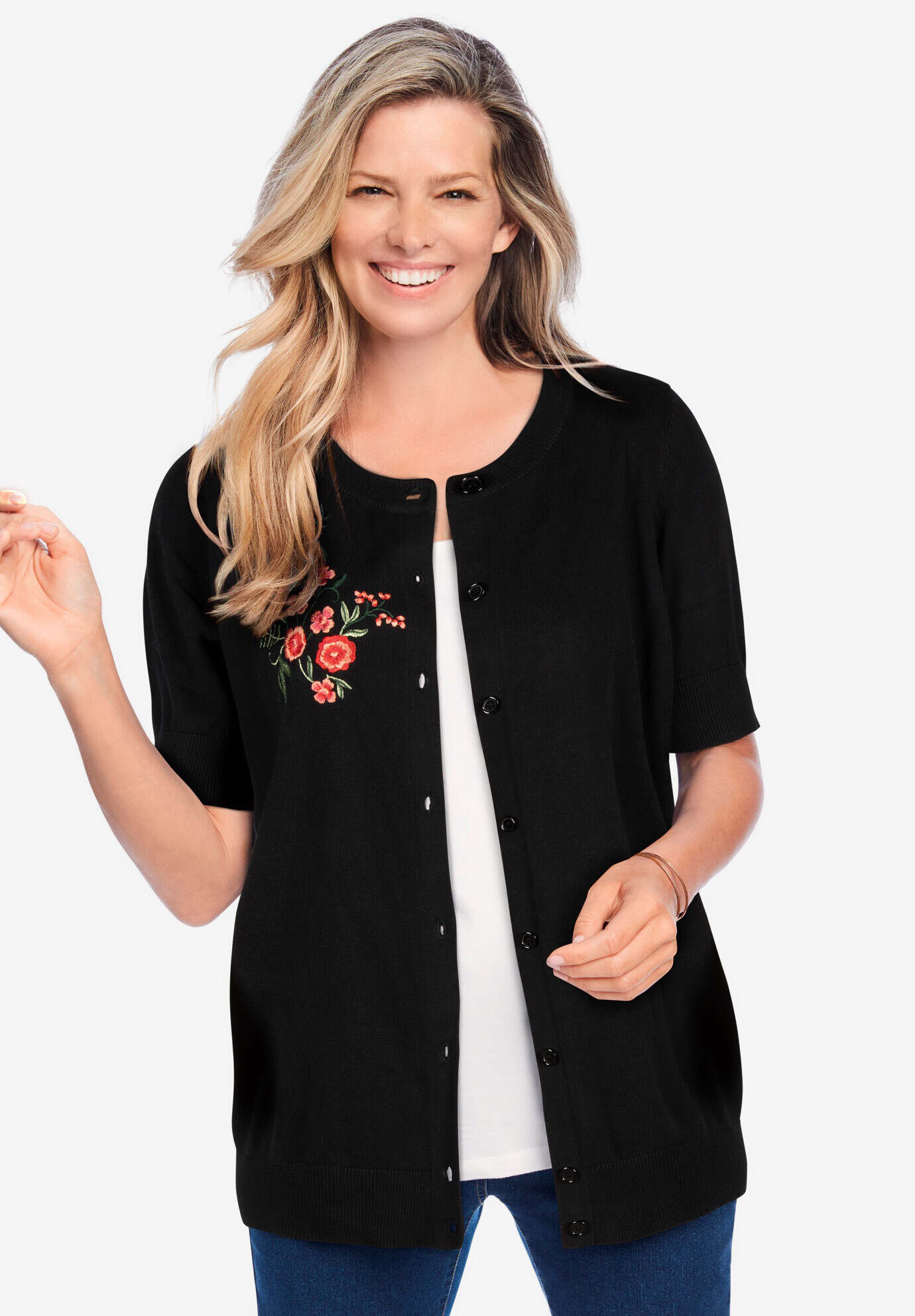 Perfect Elbow-Length Sleeve Cardigan