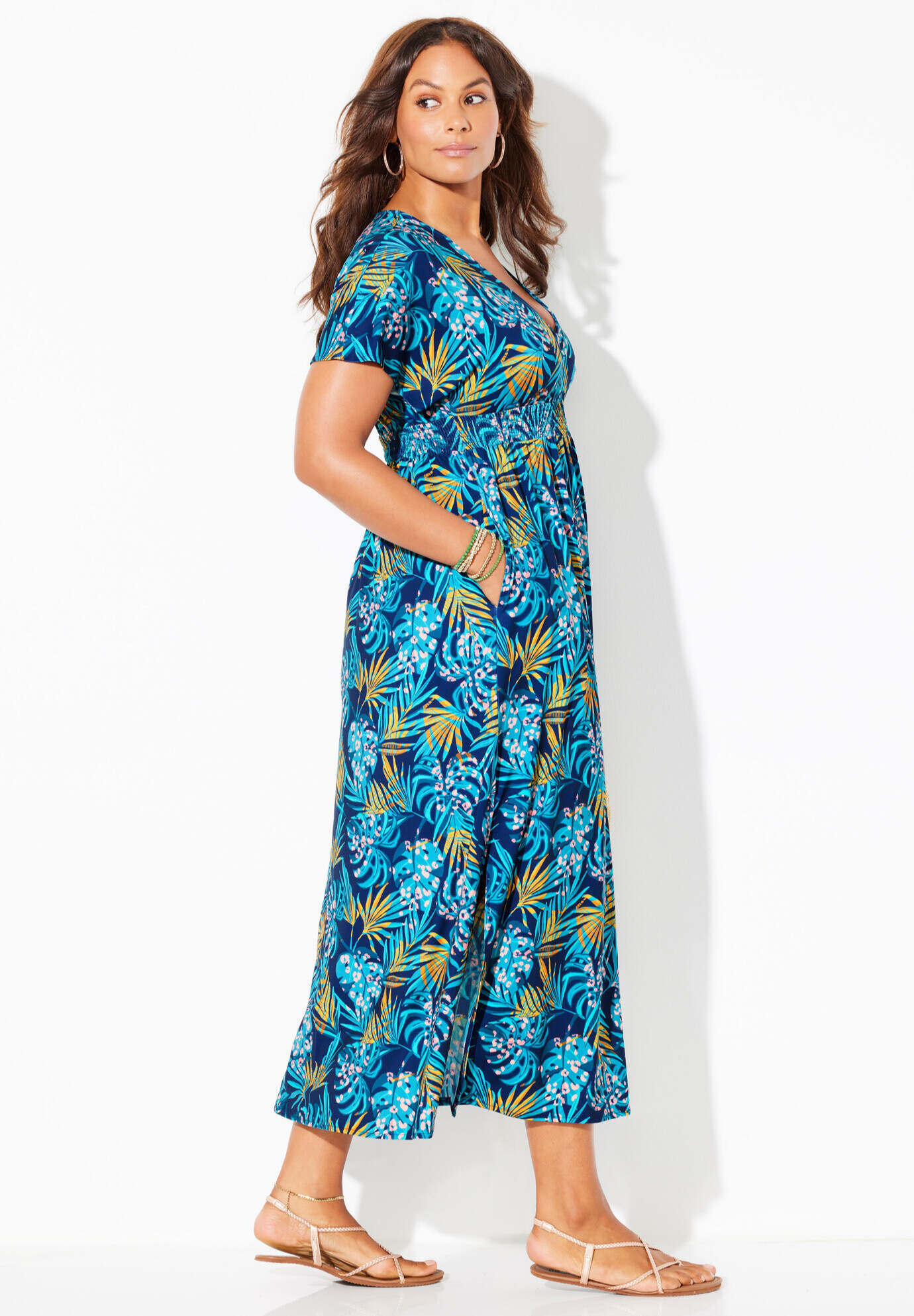 Pack N' Go Wrinkle-Resistant Maxi Cover Up Dress