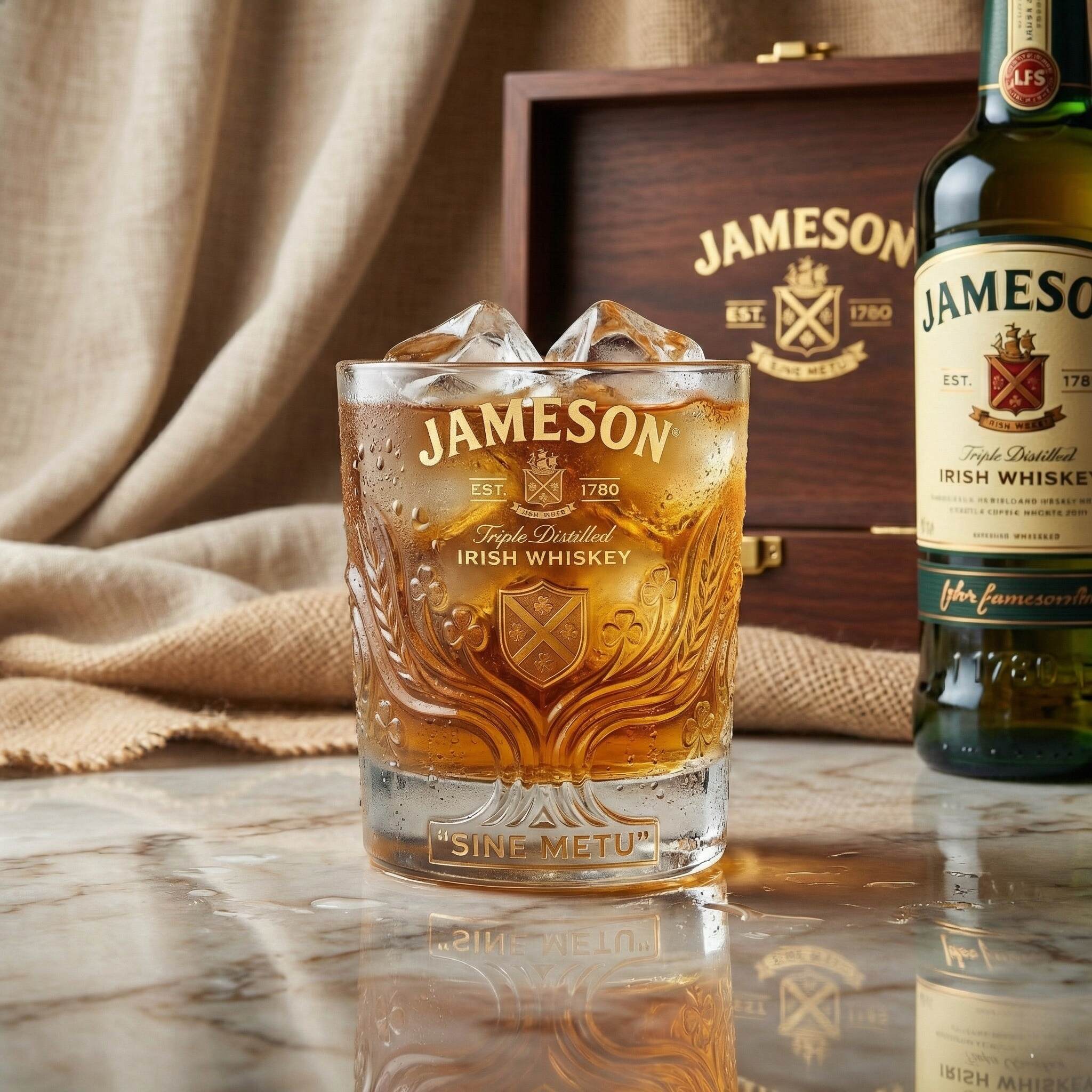Jameson SINE METU Heritage Whiskey Glass