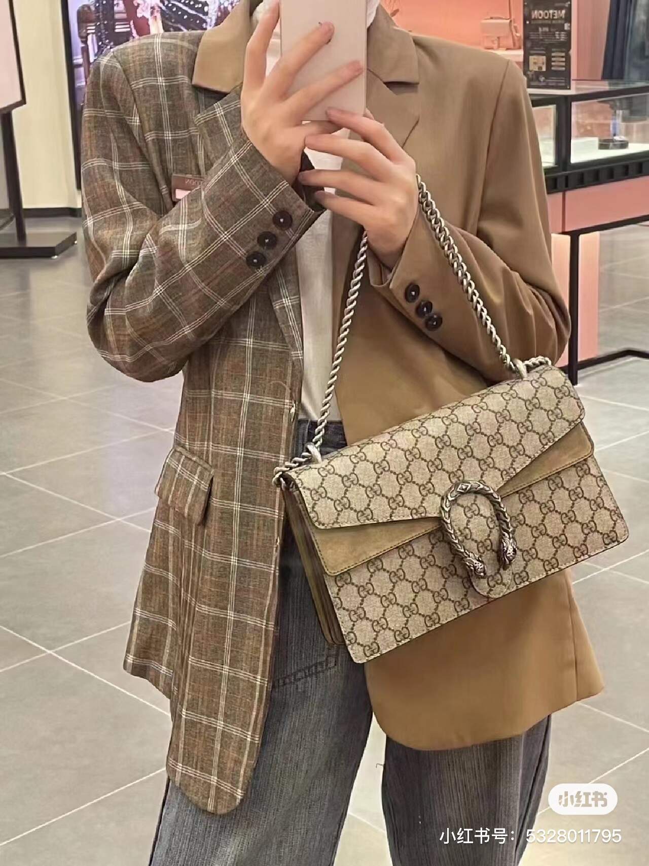 The Gucci Dionysus bag with classic design