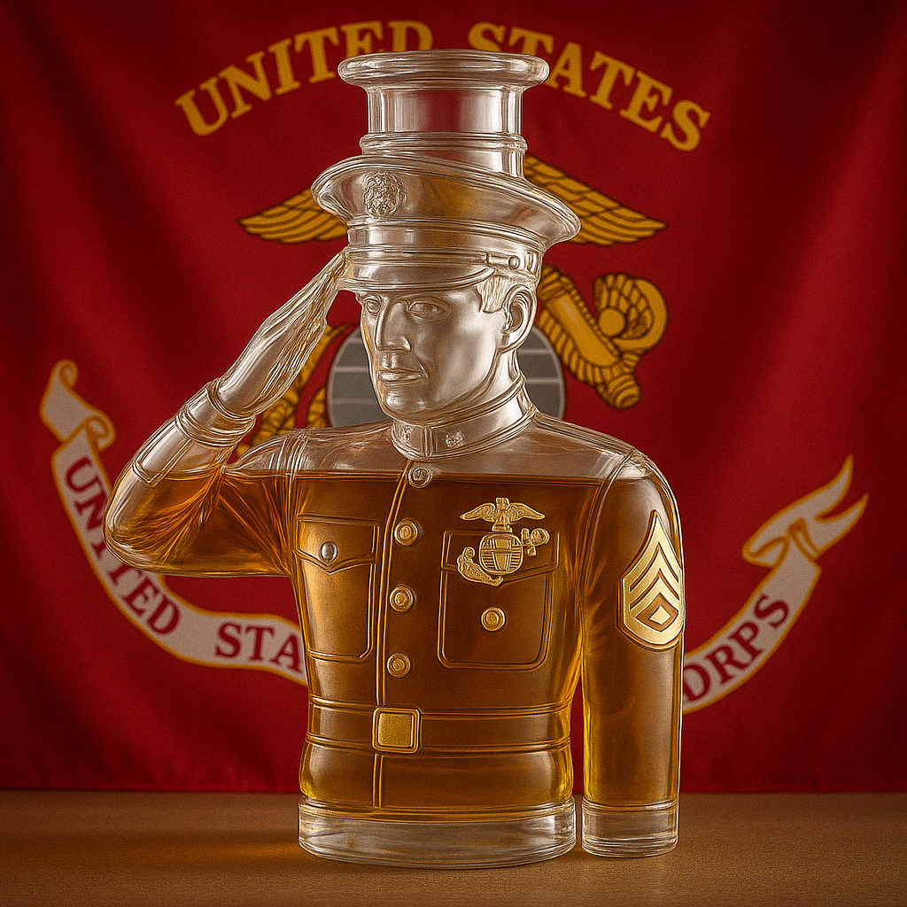 Salute to Service Whiskey Bottle