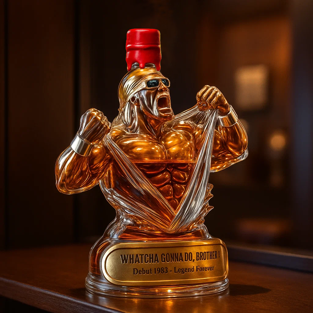 Hulk Hogan Commemorative Whisky Bottle