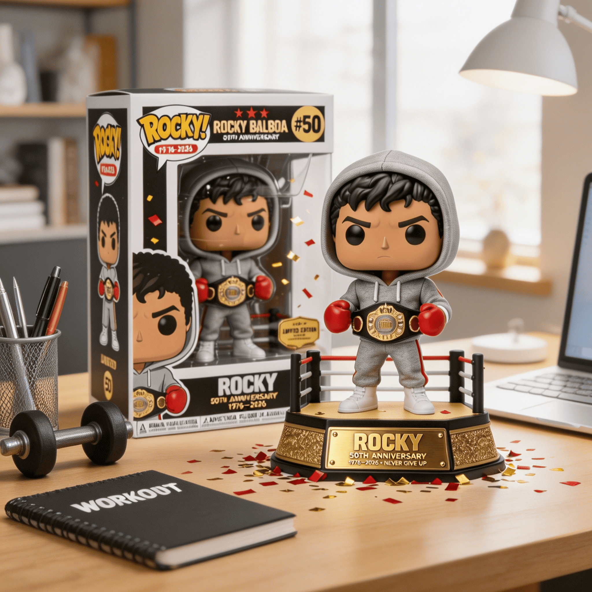 🥊 Rocky Balboa 50th Anniversary Funko Pop!- Limited Edition!