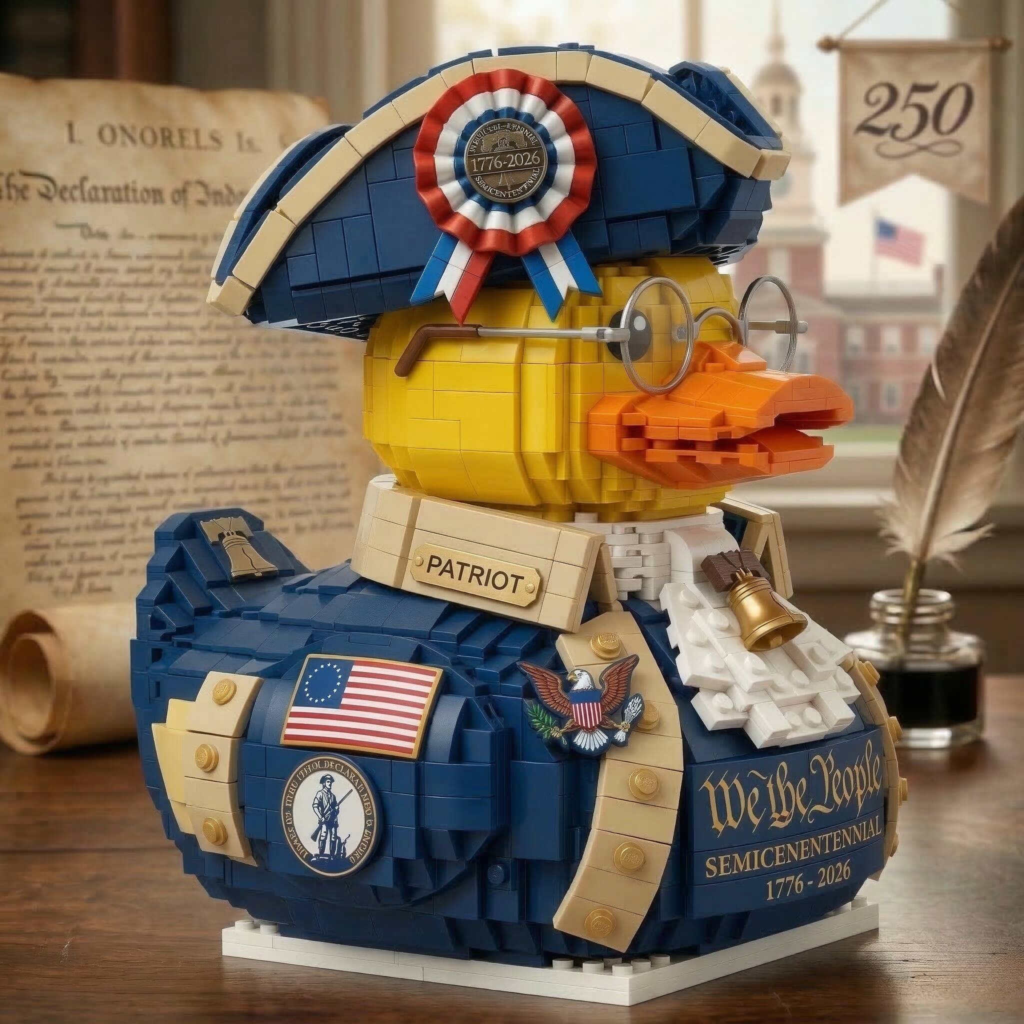 American Independence 250th Anniversary Brick Set