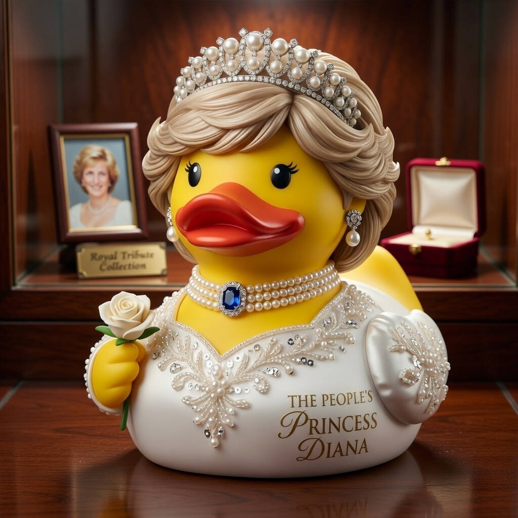 Princess Diana 65th Anniversary Commemorative Duck