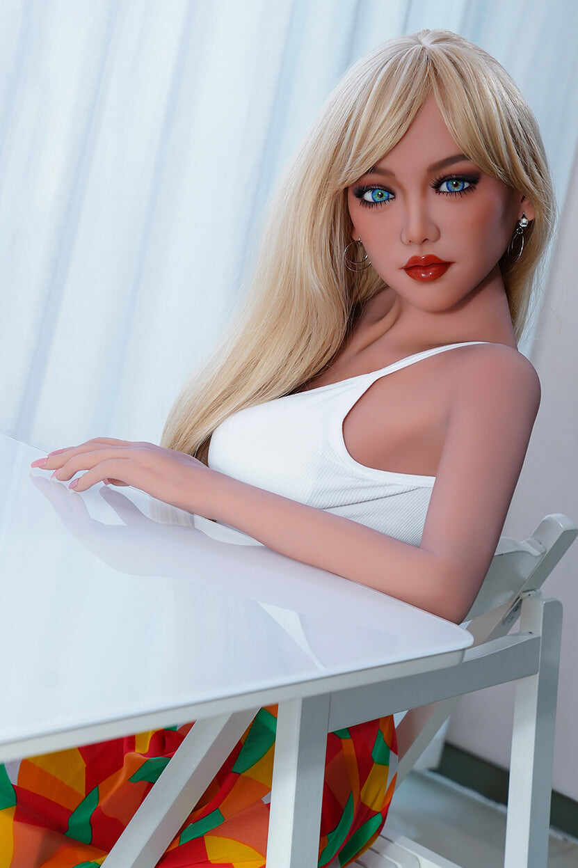 Dolls Castle Lidia 5ft11/ 156cm B#K1 Head TPE Blonde Slim Sex Doll