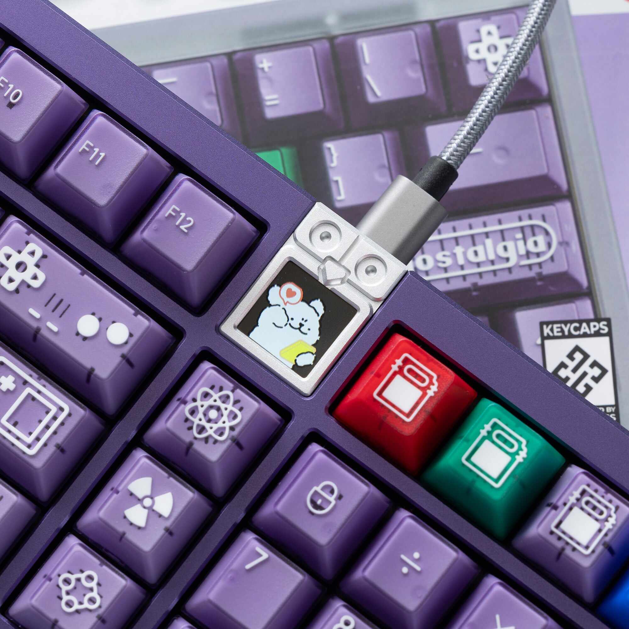 Ready to use Athena 1800 with PBTfans atomic purple R2