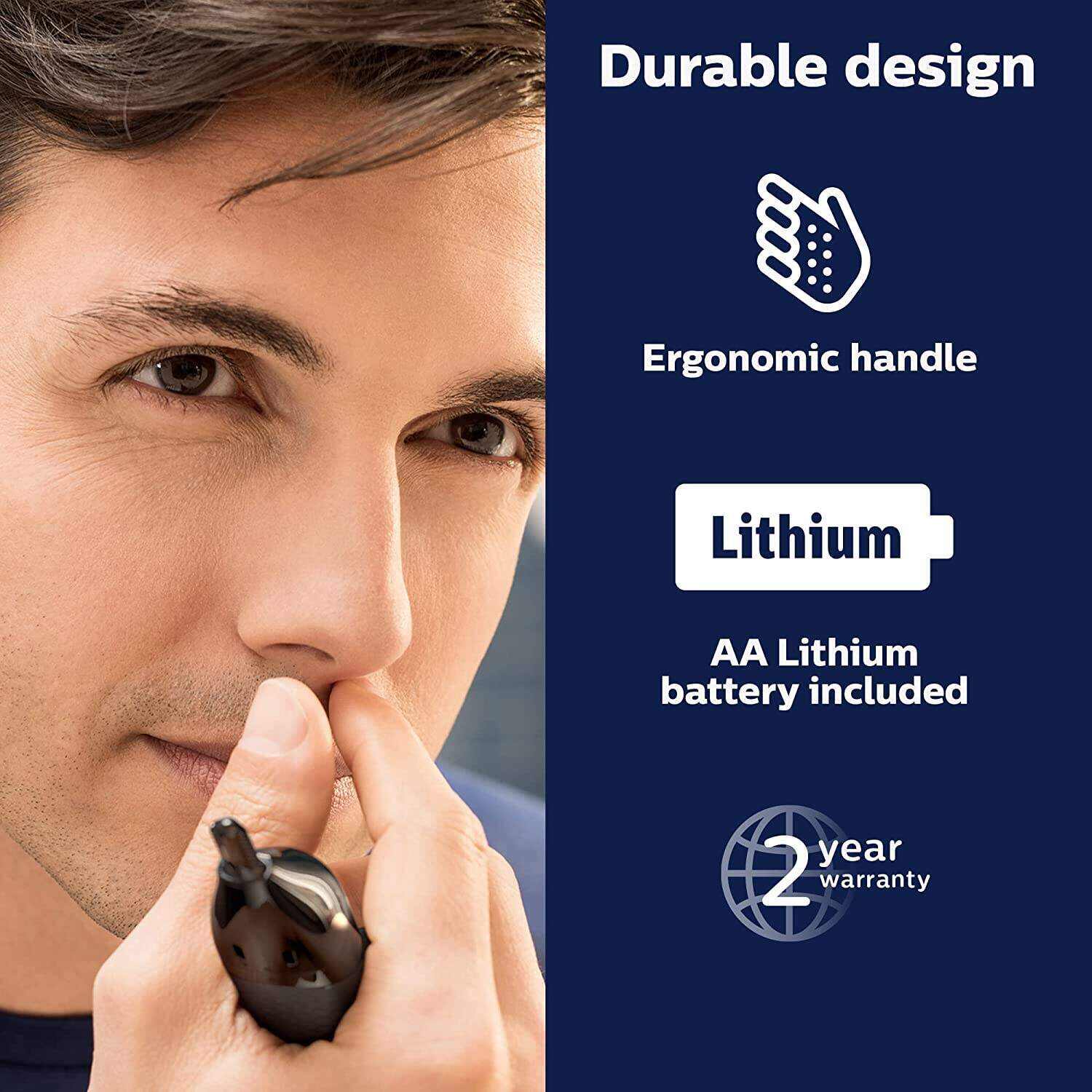 Philips Norelco Shaver 3800, Rechargeable Wet & Dry Shaver with Pop-up Trimmer, Charging Stand and Storage Pouch, Space Gray, S3311/85