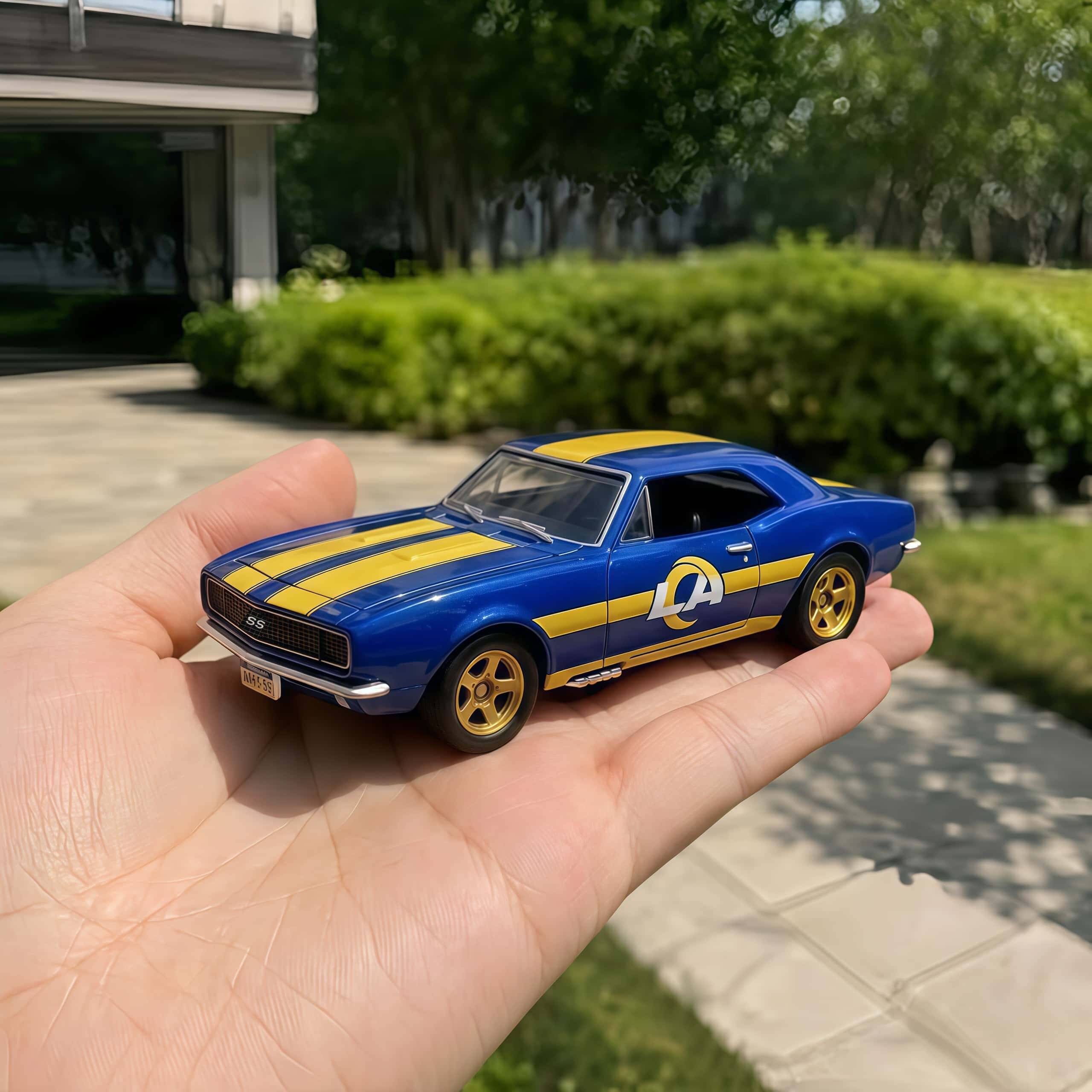 Hot Wheels Los Angeles Rams 89th Anniversary '67 Chevrolet Camaro