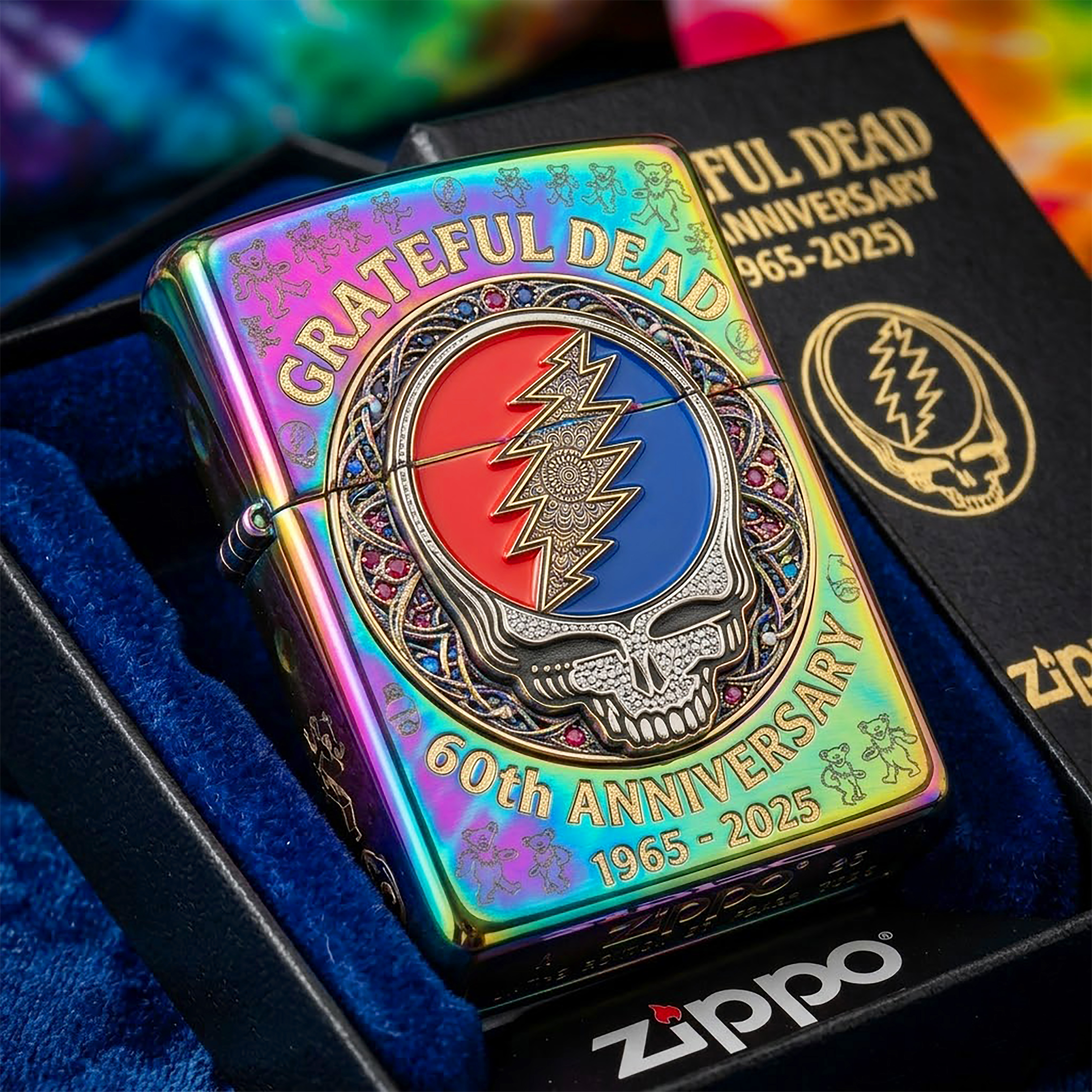 Grateful Dead 60th Anniversary Collectible Lighter