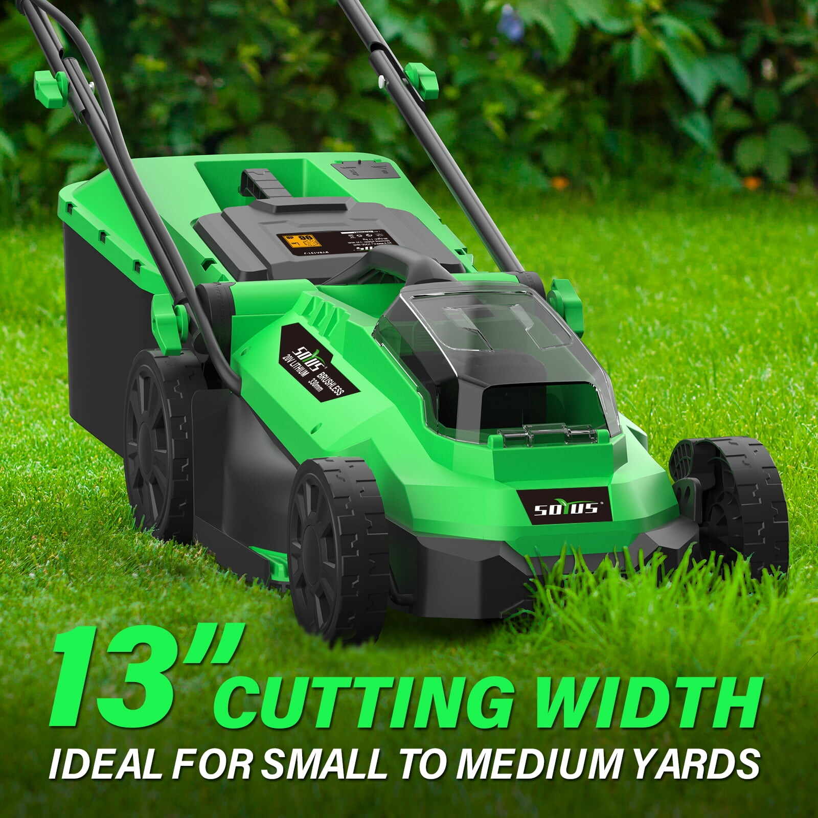 20V Cordless Lawn Mower 13