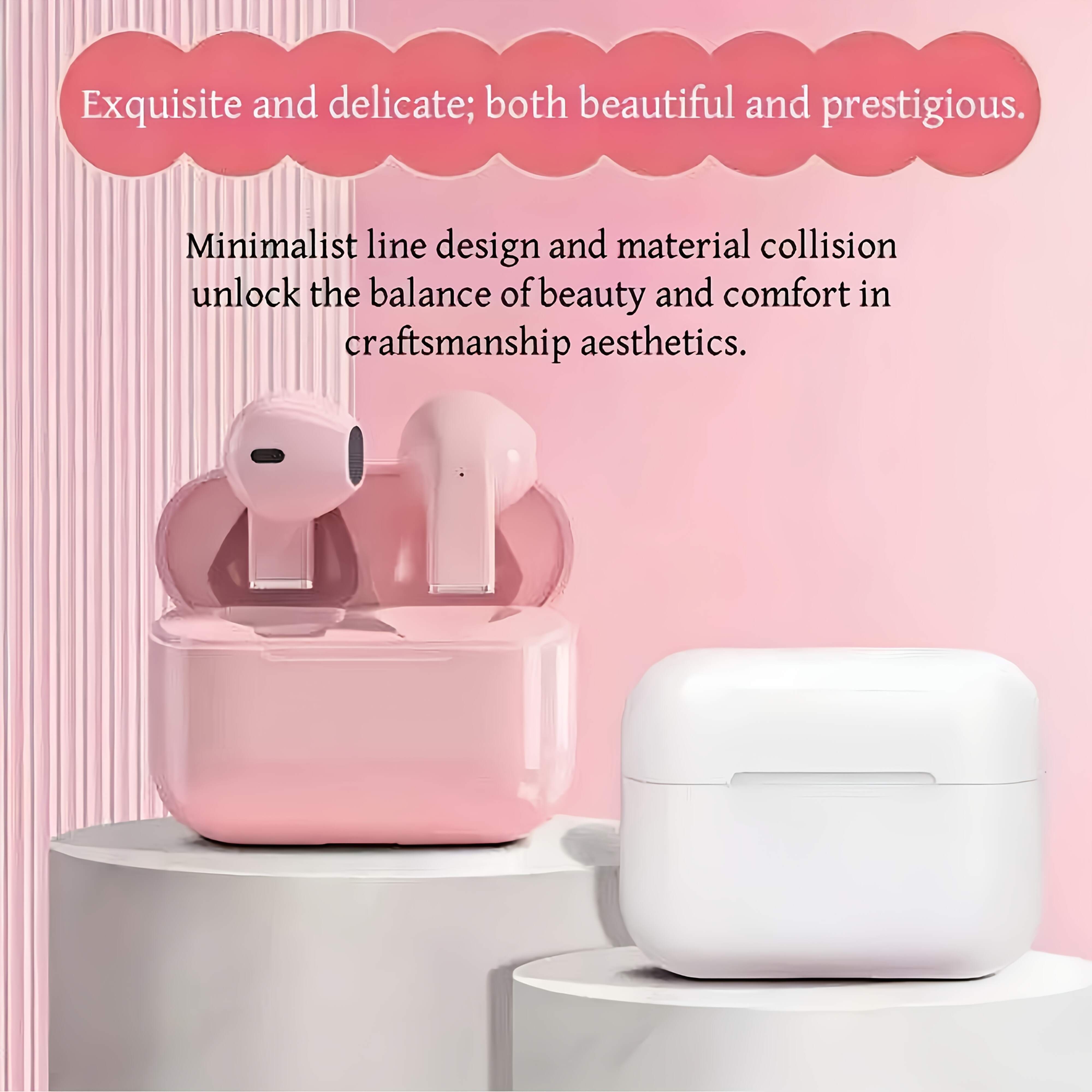 2025 new style, true wireless 5.3 headphones, in-ear, smart and comfortable mini headphones-HiFi bass, 9D sound quality, stereo, HD call, TWS wireless headphones, USB-C charging, suitable for Android and iPhone, sports headphones, sleep headphones