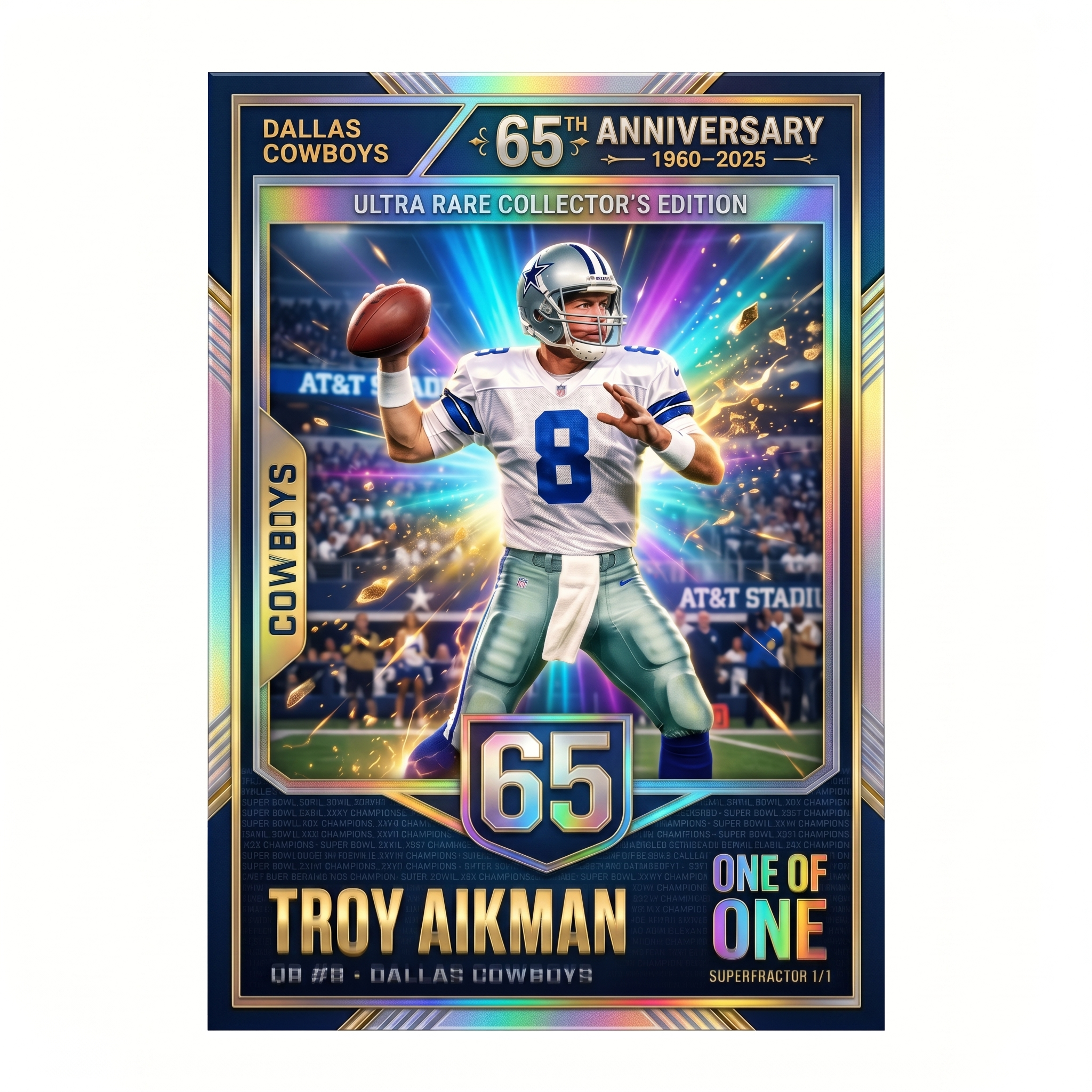 2026 Dallas Cowboys 65th Anniversary Hobby Box