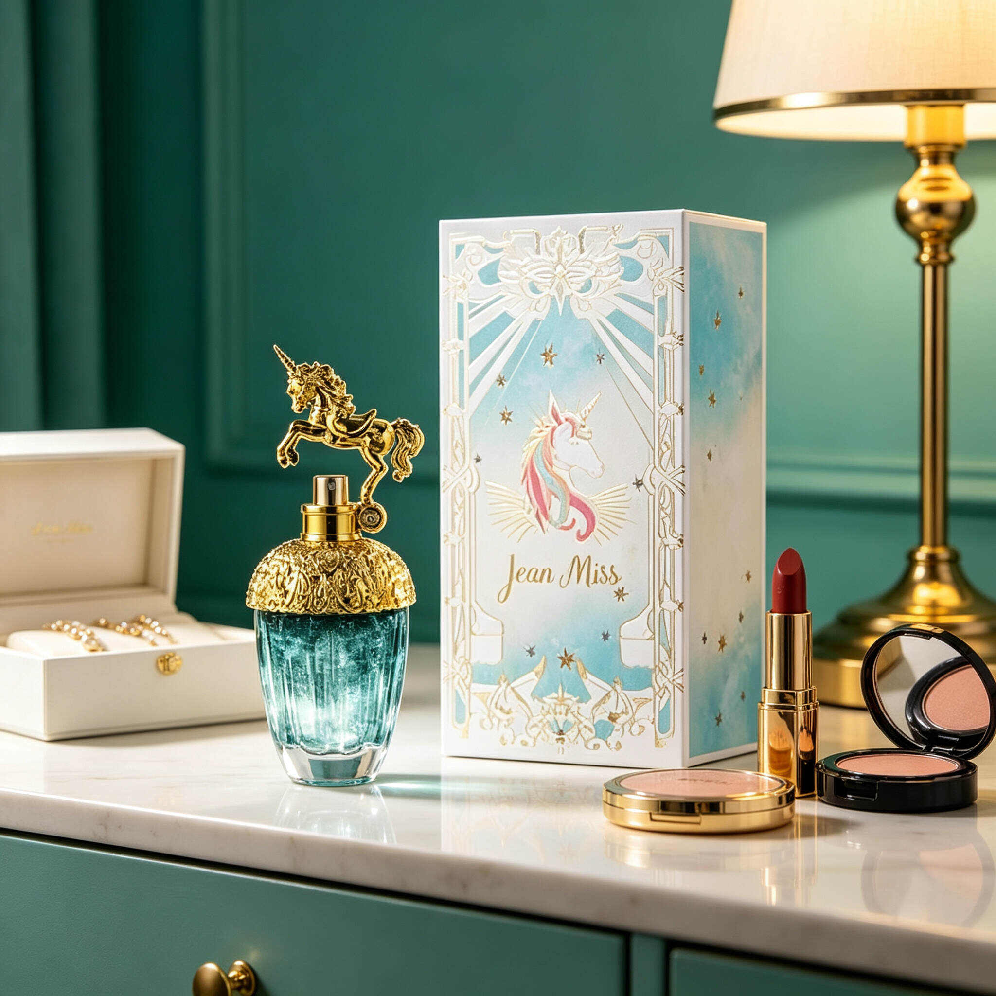 The Unicorn Gilded Women's Fragrance Collection【80ml  large-sized gradient sand-scented fragrances】