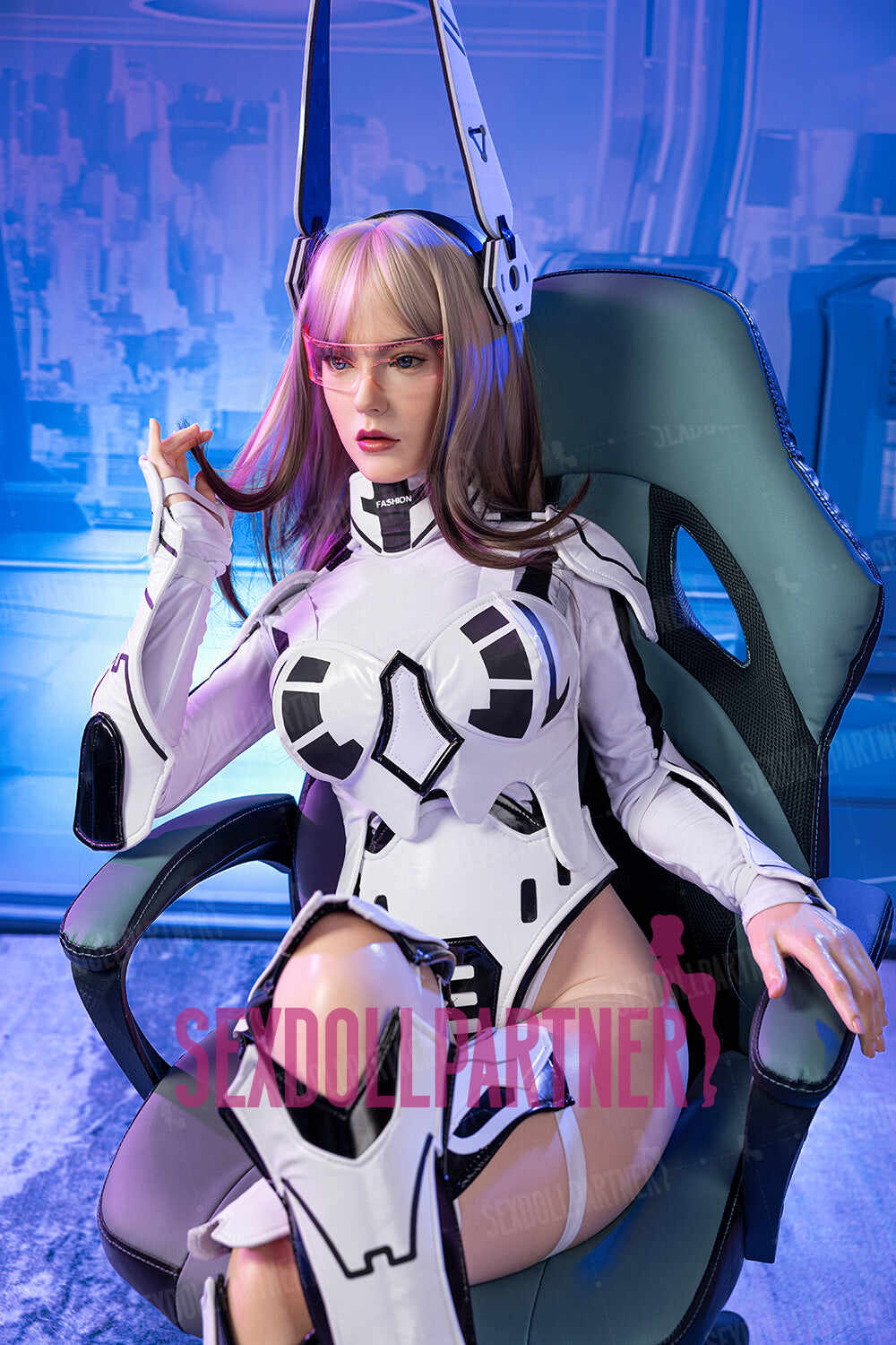 EU Stock - 2025 Latest Version RIDMII Tenar Unique Design Silicone Head AI Talking Realistic Robot Sex Doll Head Only