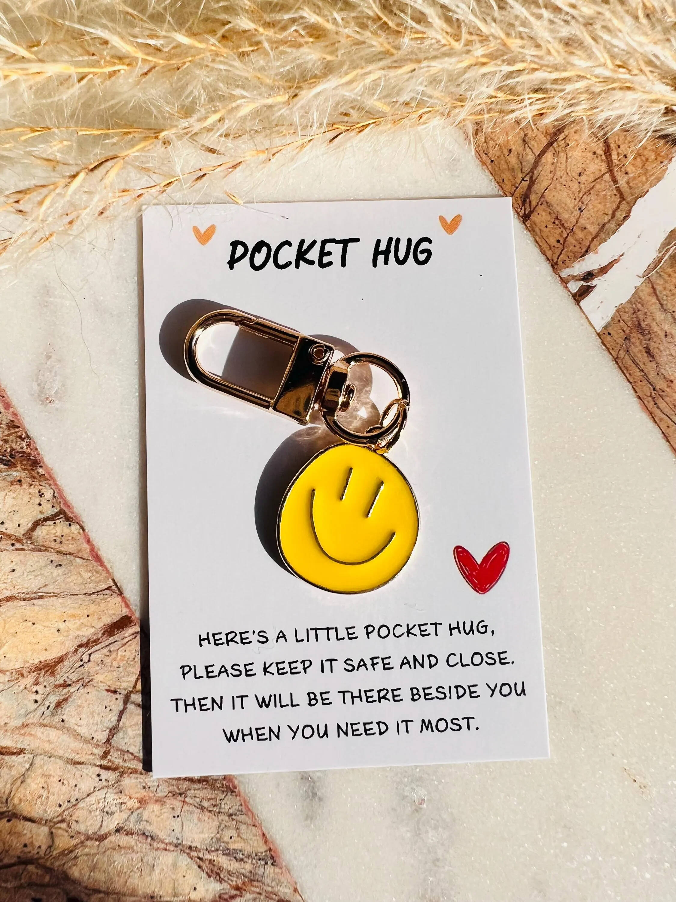 Pocket Hug Keychain for Students