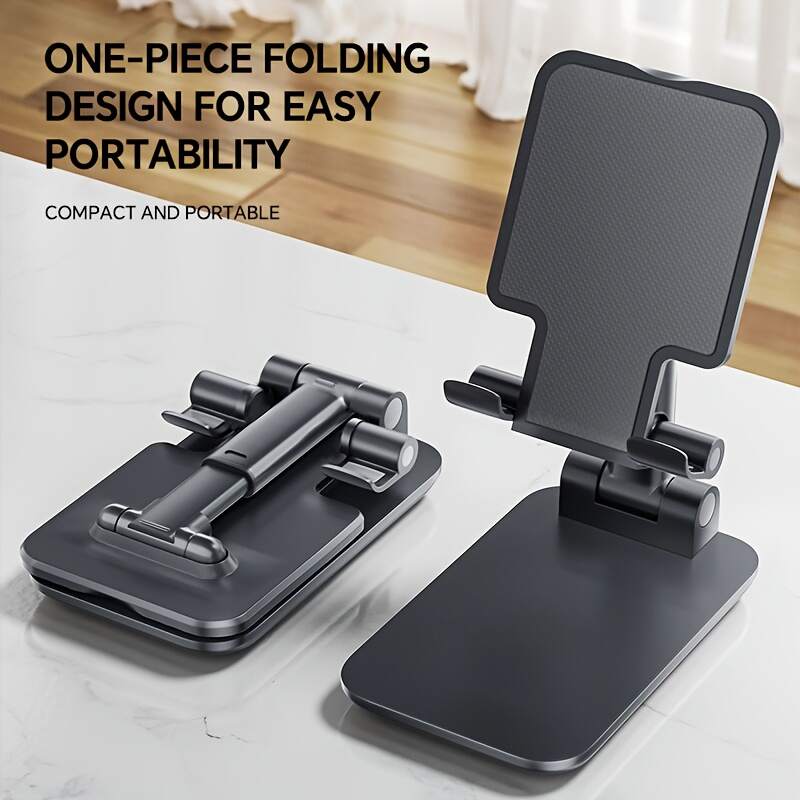 Mobile Phone Holder, Stable And Durable, Adjustable Height, Universal ABS Material, Mobile Phone Holder, Suitable for All Mobile Phone Models, Multiple Colors Available