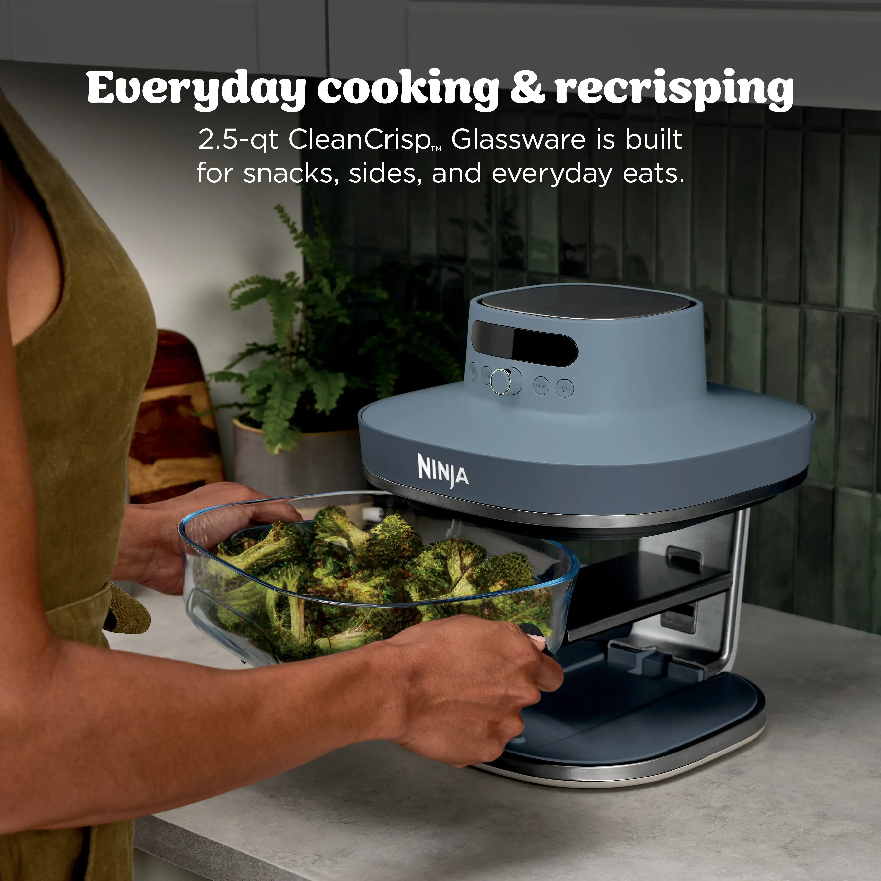 6-in-1 Glass Countertop Air Fryer