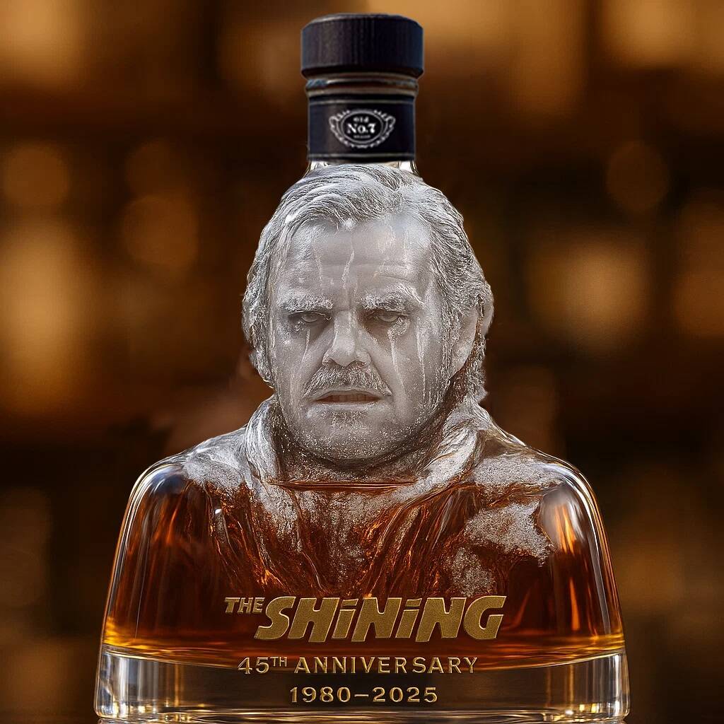 The Shining 45th Anniversary Whisky Bottle