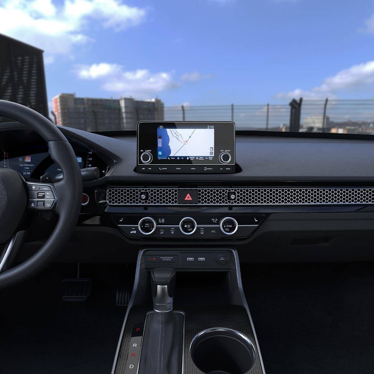 Honda Models - Screen Protector GLAS.tR SLIM | Anti-Glare