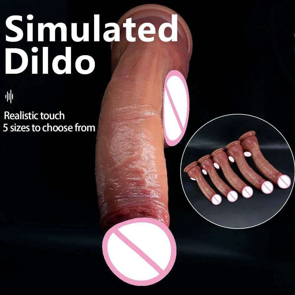 Super Long Realistic Silicone Dildo