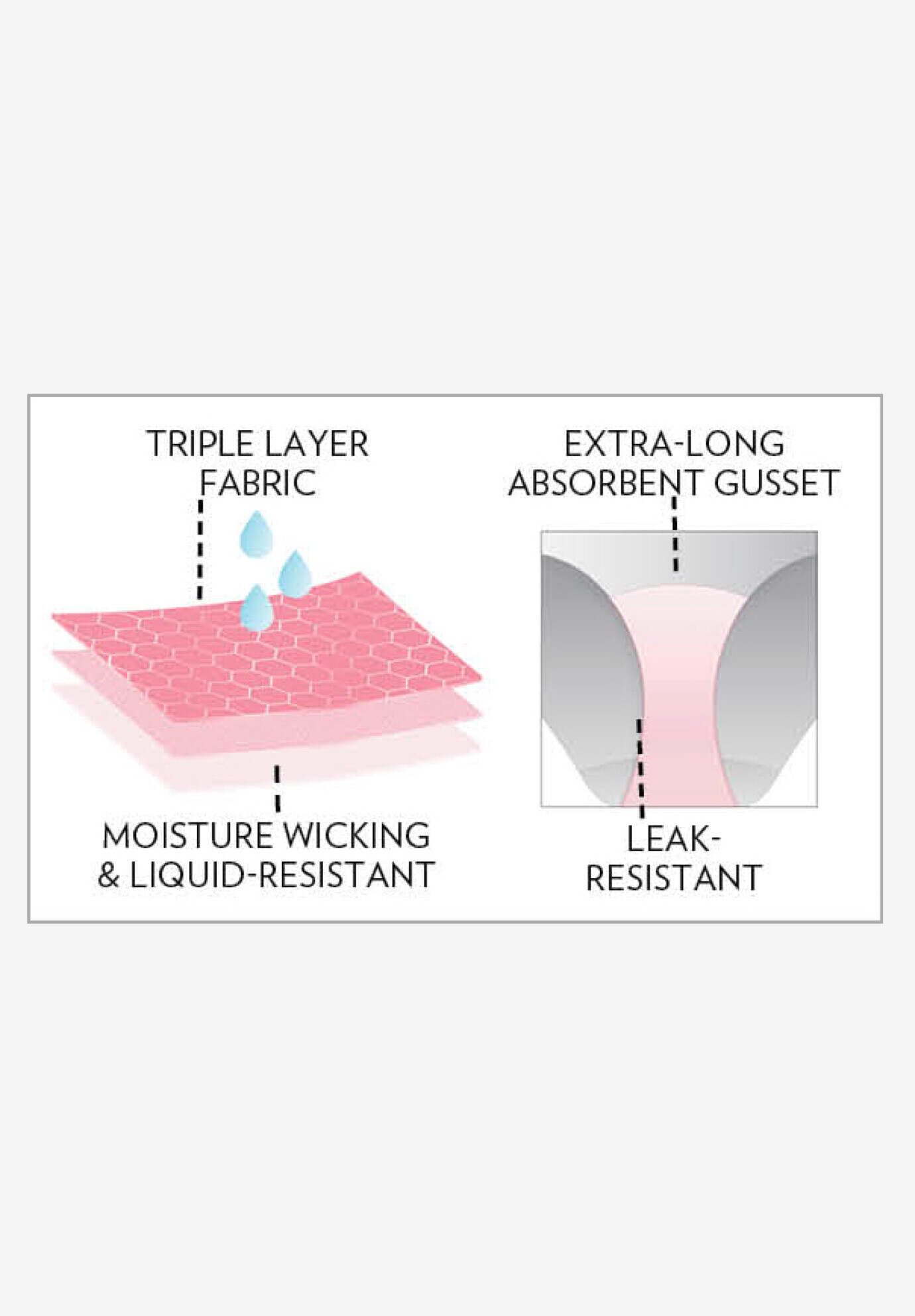 Lace Incontinence Brief 2-Pack