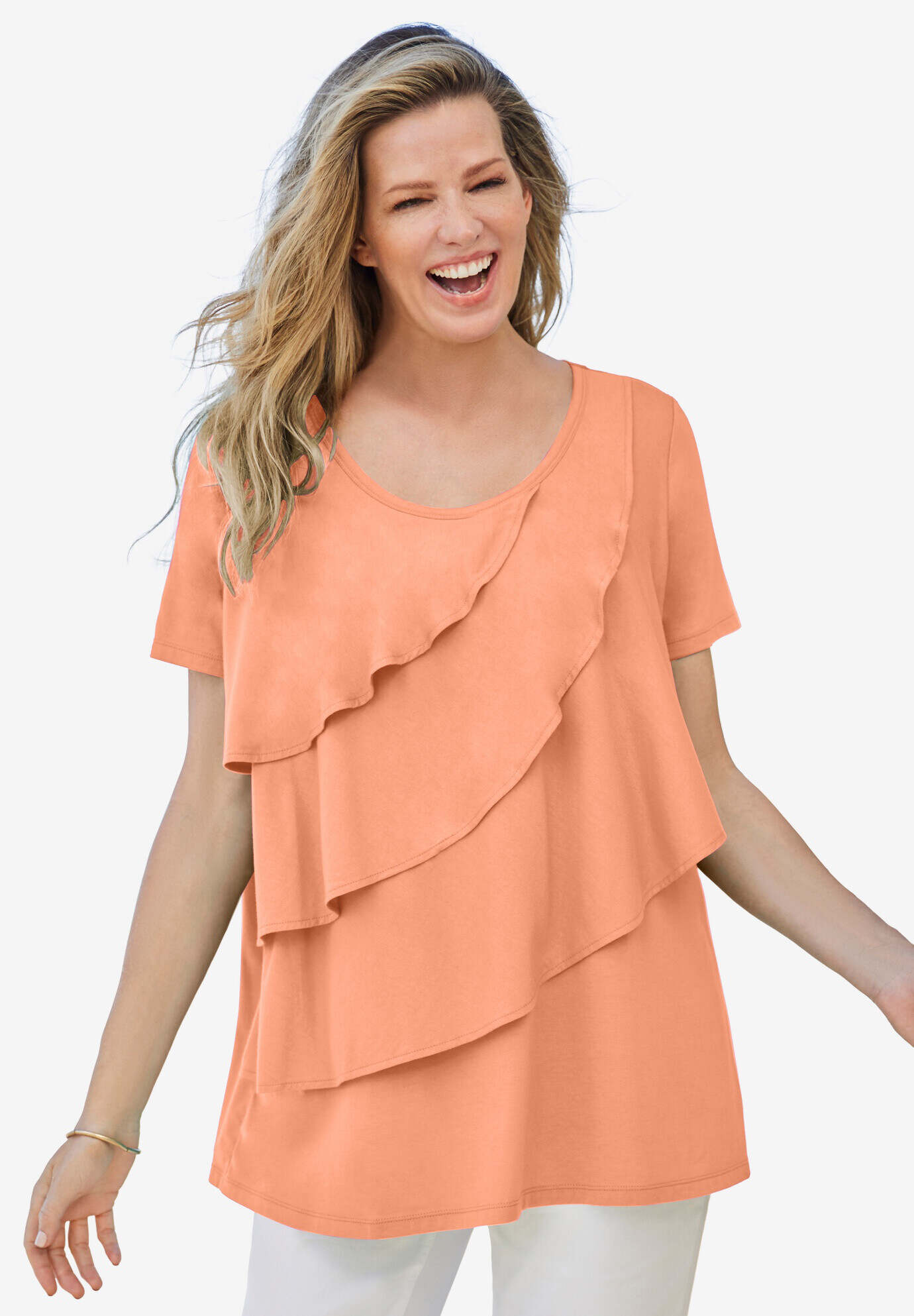 Ruffle Tee