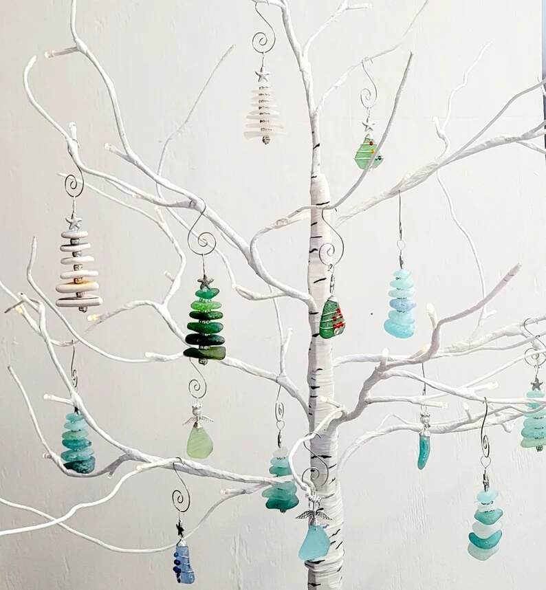 Sea Glass Christmas Tree Ornament/2024 Christmas Ornament
