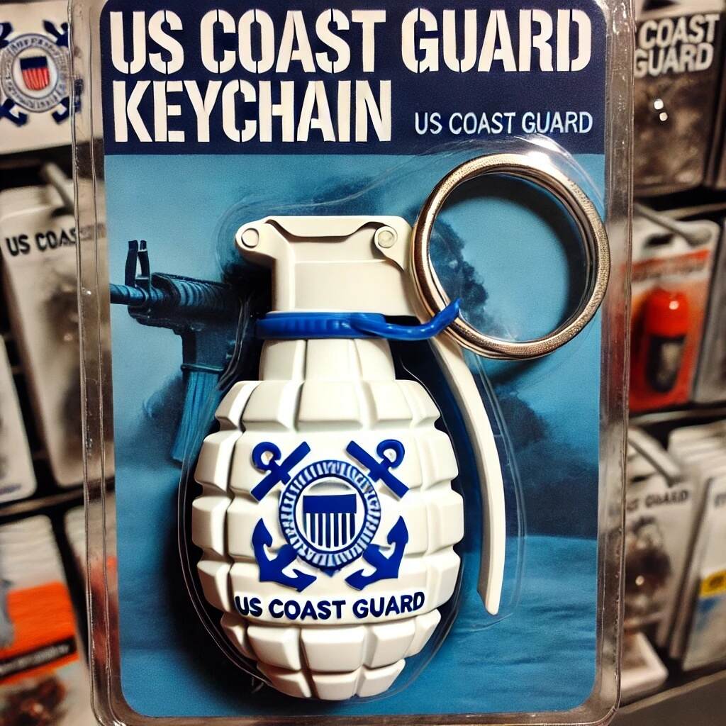 Military Branch Grenade Keychain Series