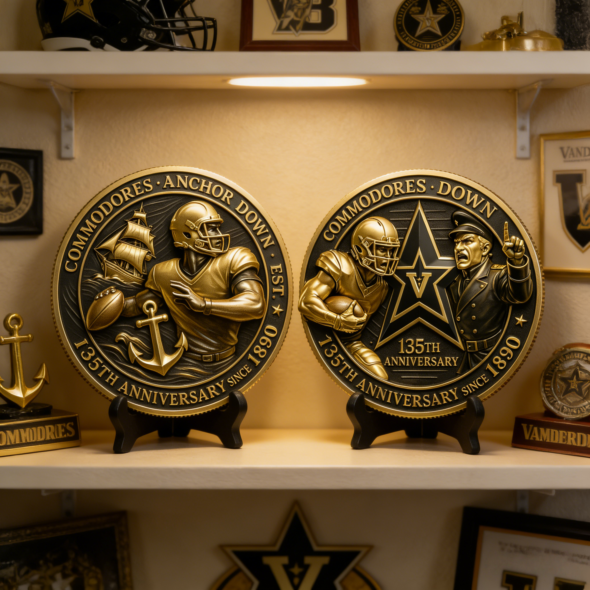 Vanderbilt 135th Anniversary Commemorative Coin