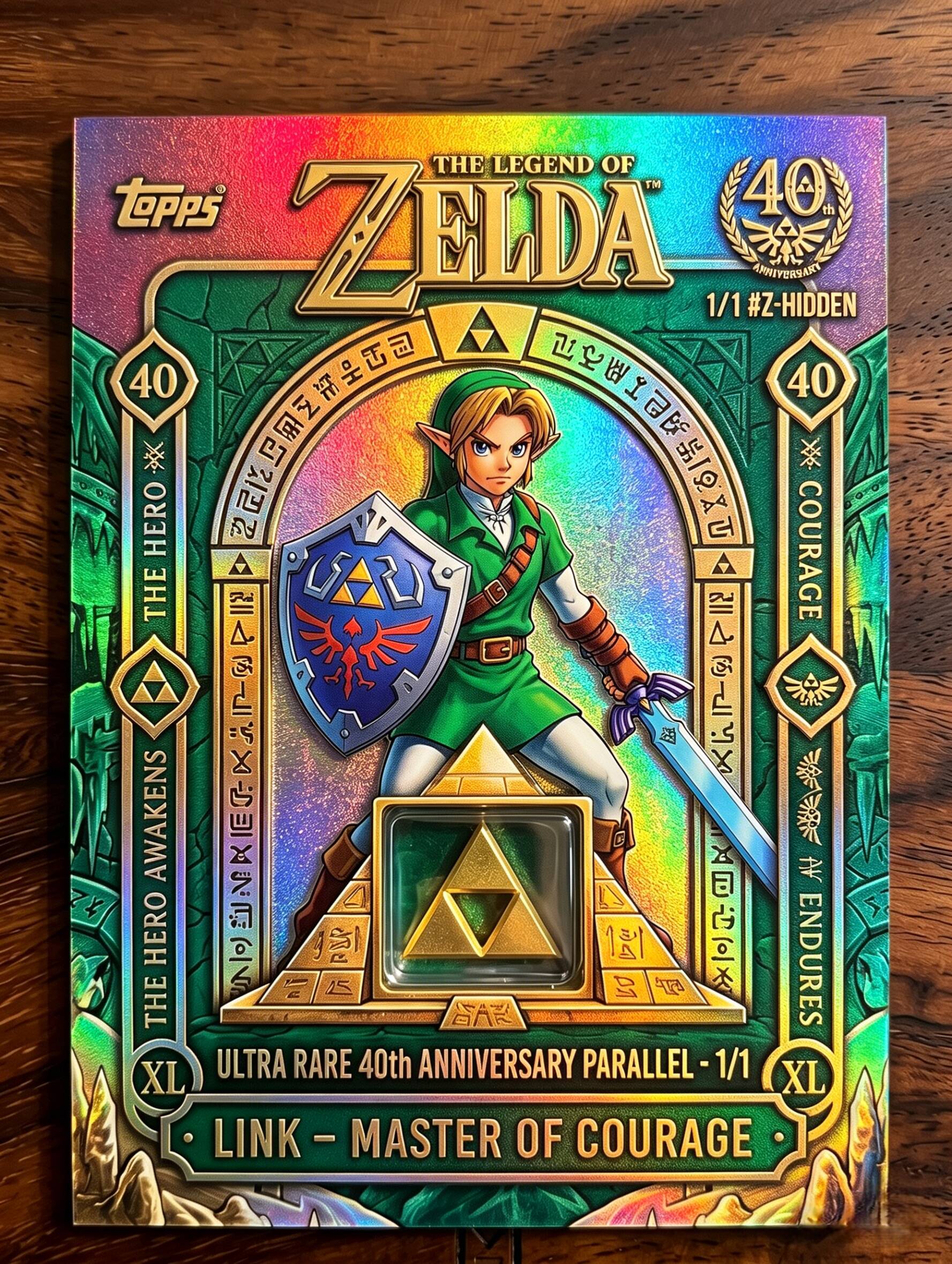The Legend of Zelda 40th Anniversary Premium Trading Card Box