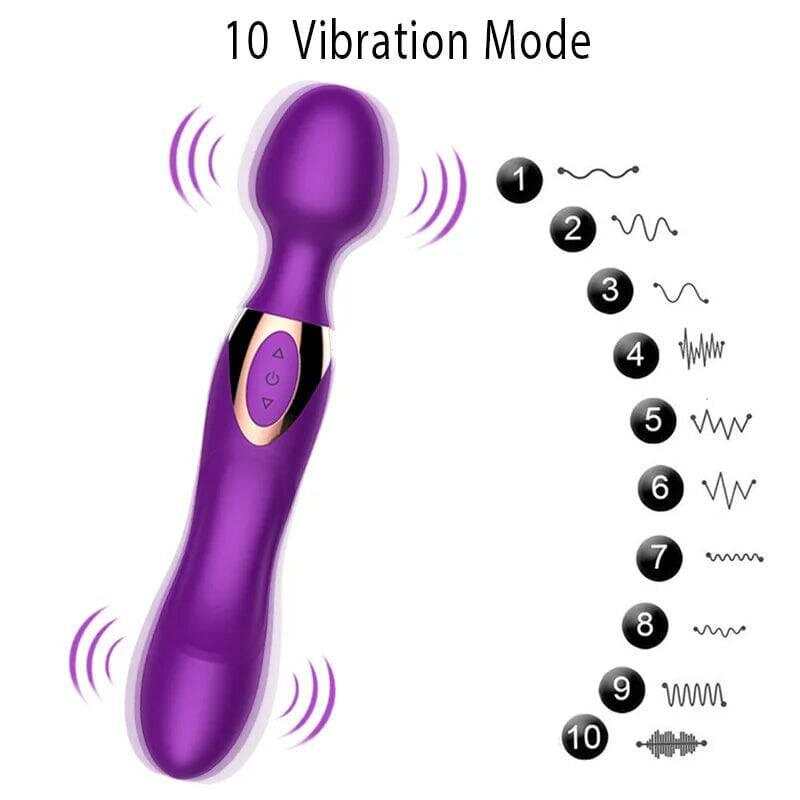 Powerful Magic Wand Vibrator for Women – Clitoral & Body Massage