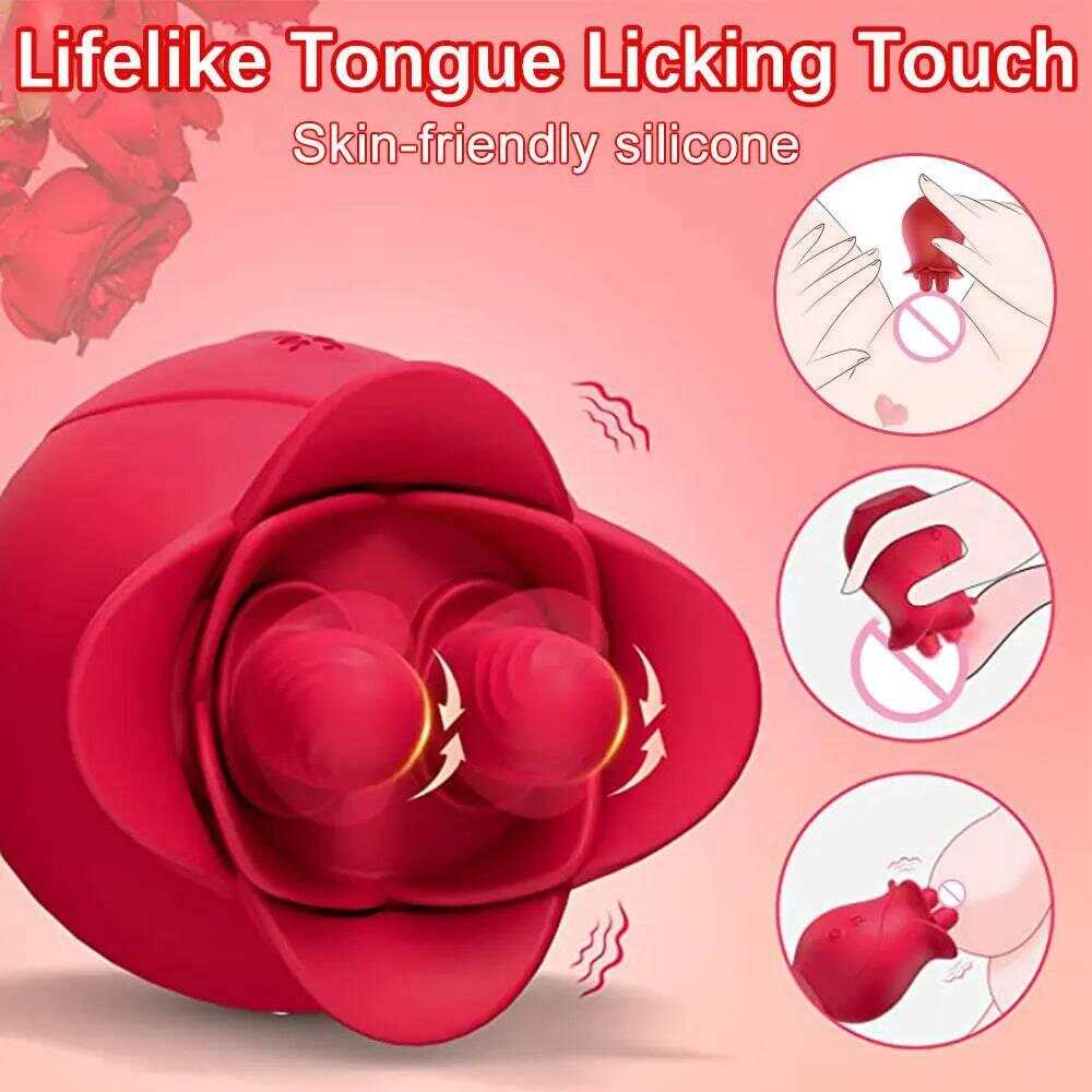 ROSE TONGUE™️ 3D Realistic Oral Sex Toy